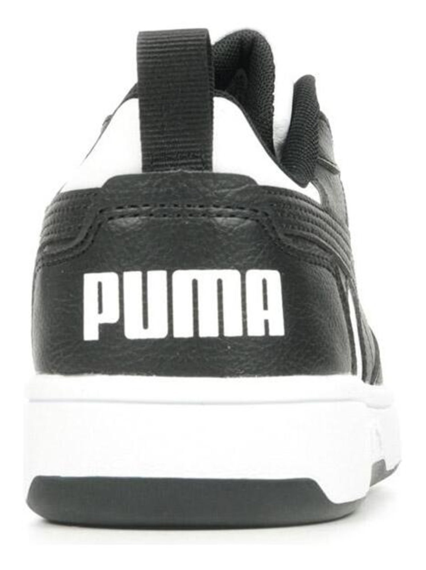 Baskets PUMA Jr Rebound V6 Lo - Blanc Noir
