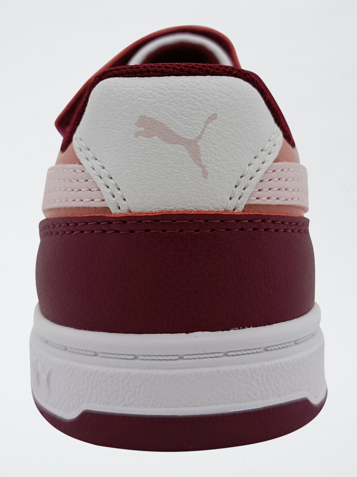 Baskets 'PUMA' lacets et scratchs - Rose