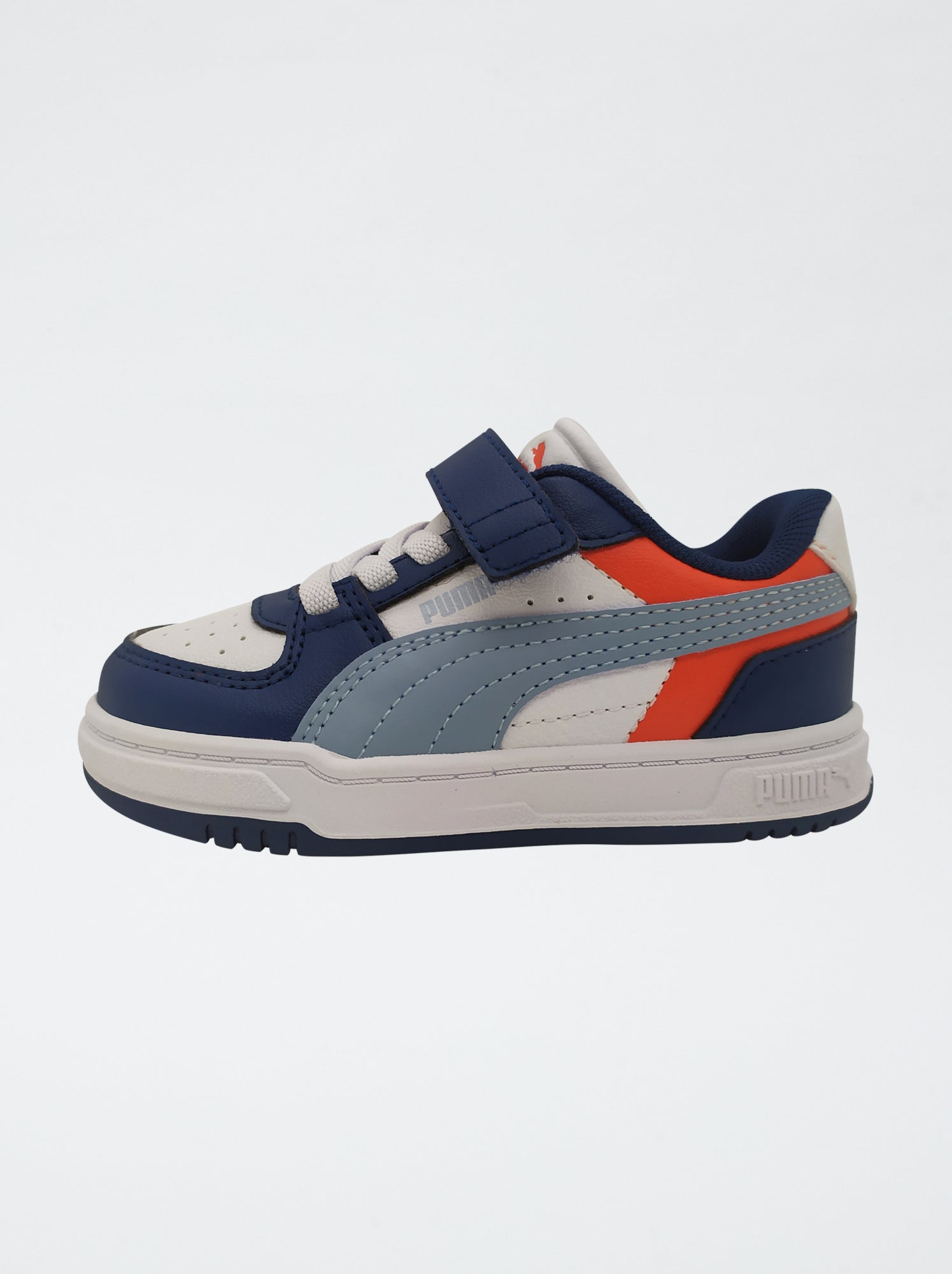 Baskets 'Puma' tricolores - Bleu