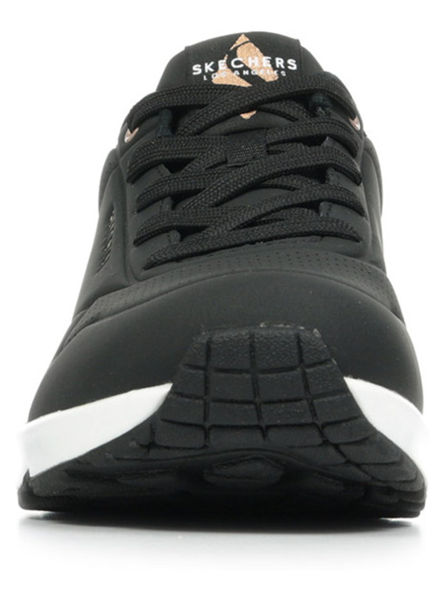 Baskets skechers uno - Noir Blanc