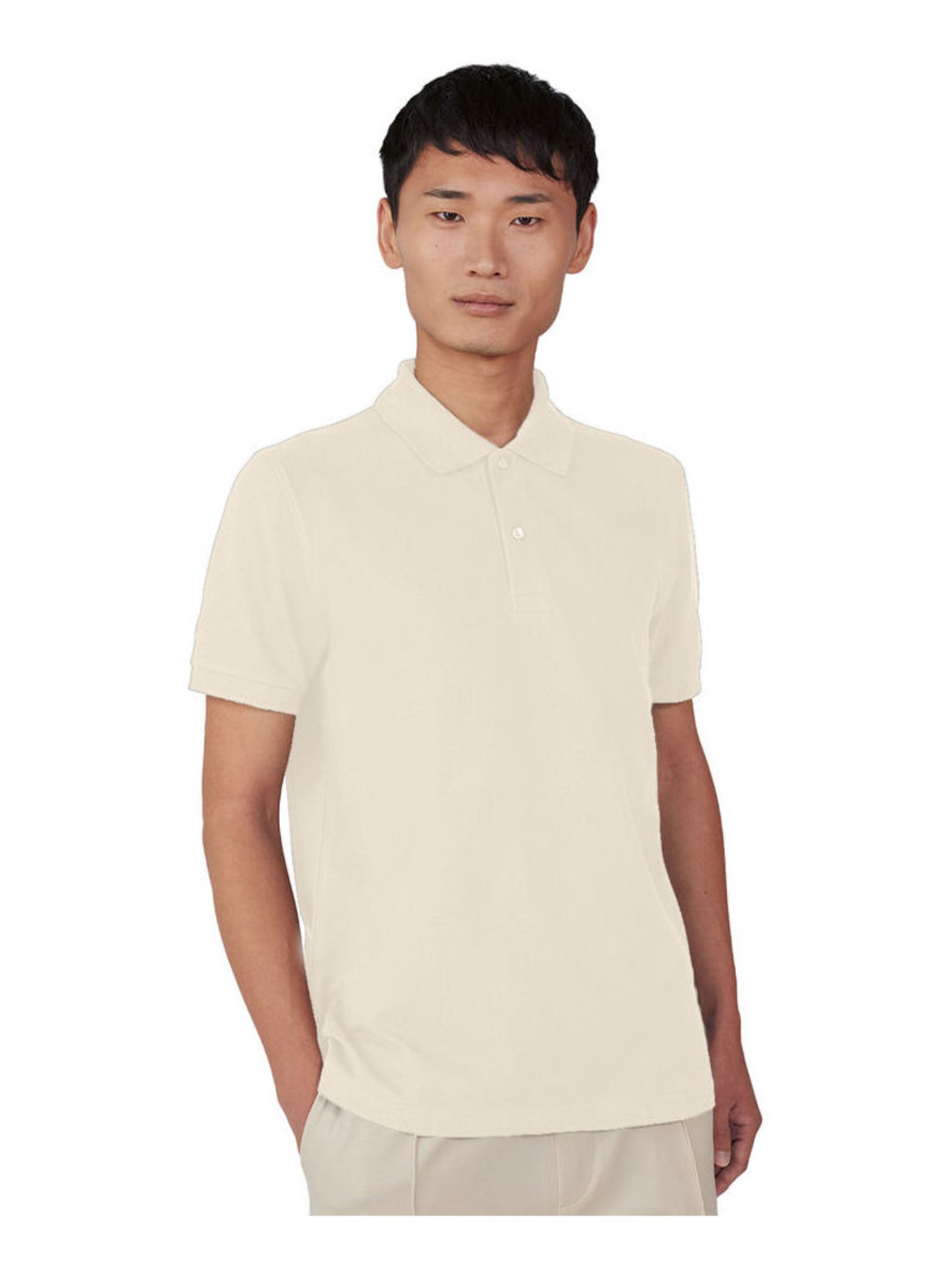 B&C - Polo MY - Blanc nacré