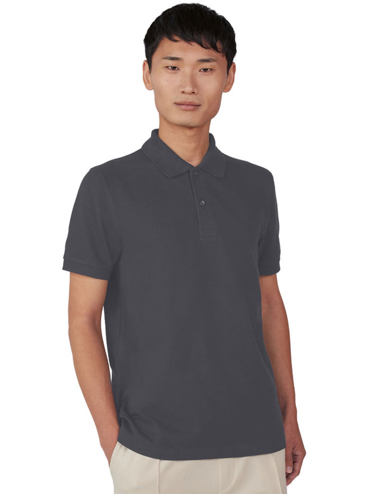 B&C - Polo MY - Gris foncé