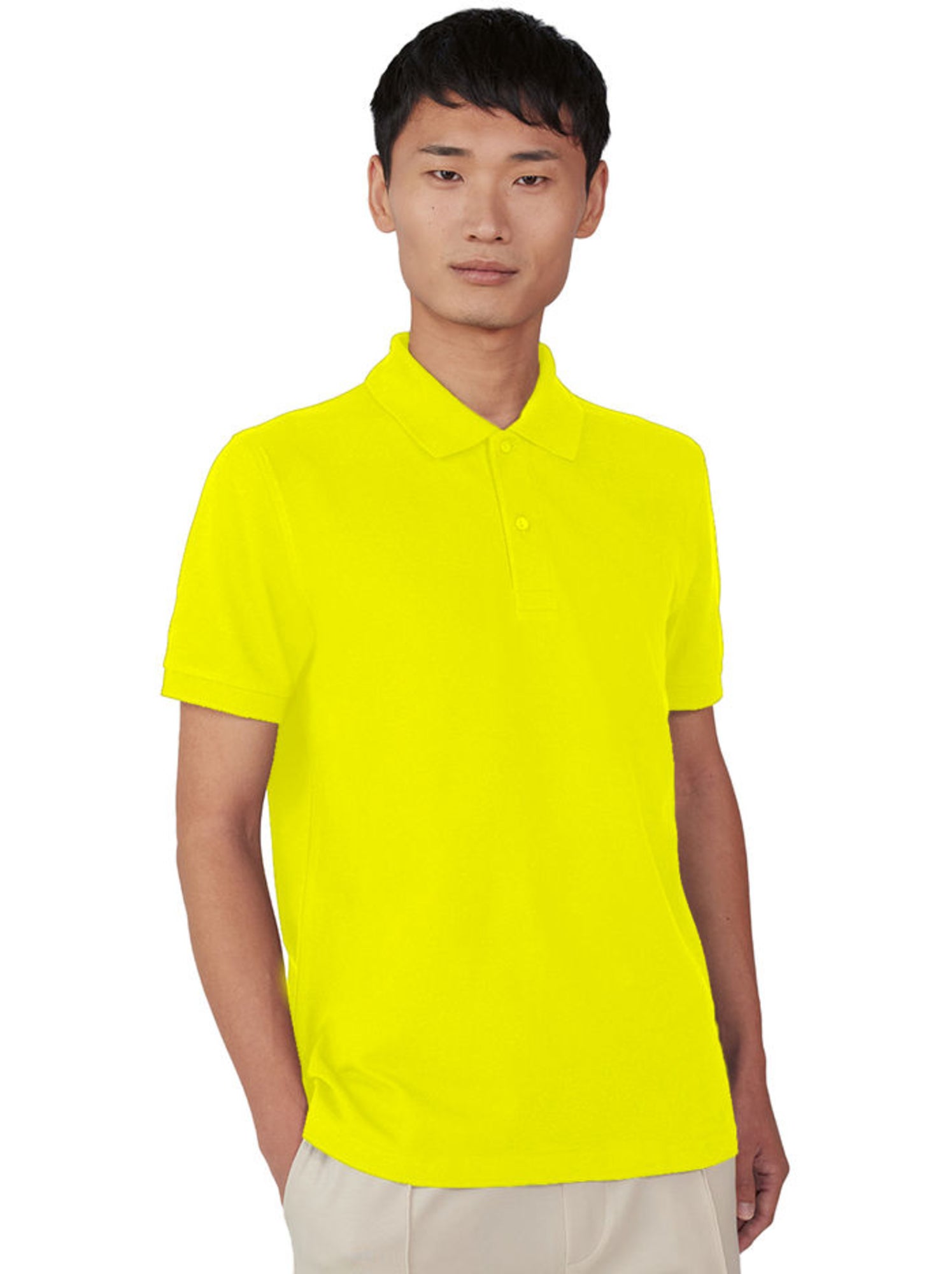 B&C - Polo MY - Jaune citron