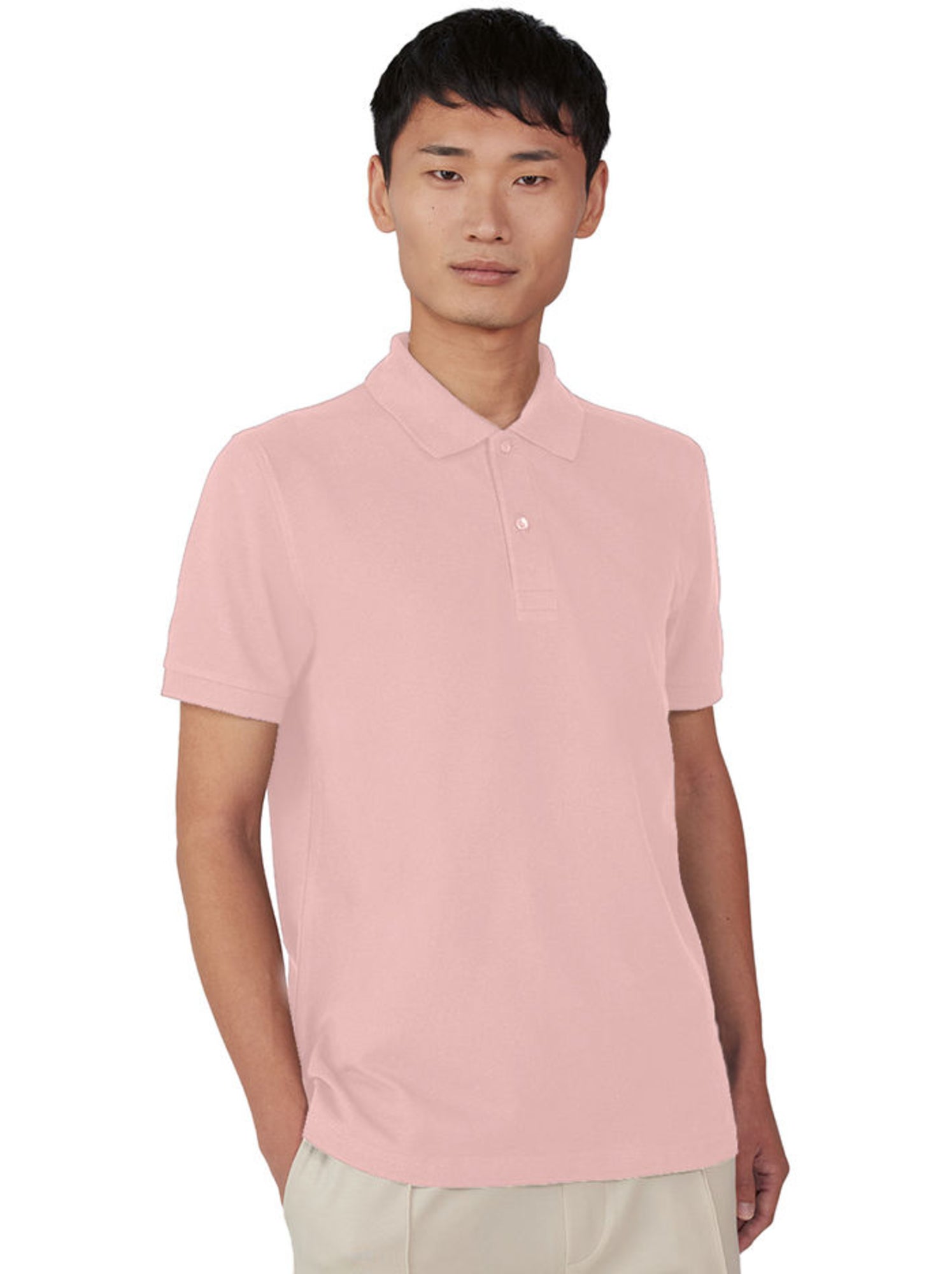 B&C - Polo MY - Rose pâle