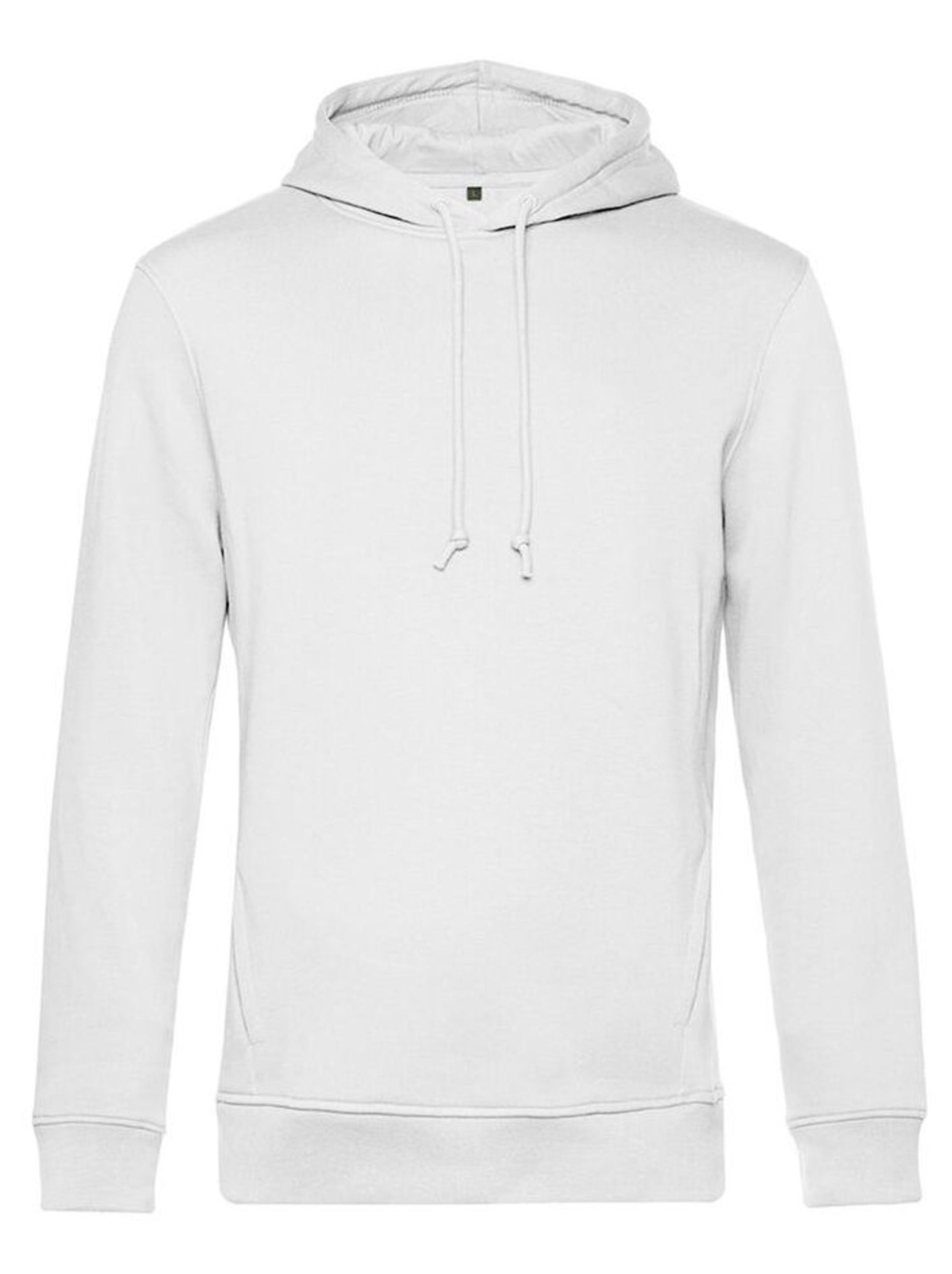 B&C Pull à capuche biologique pour hommes - Blanc
