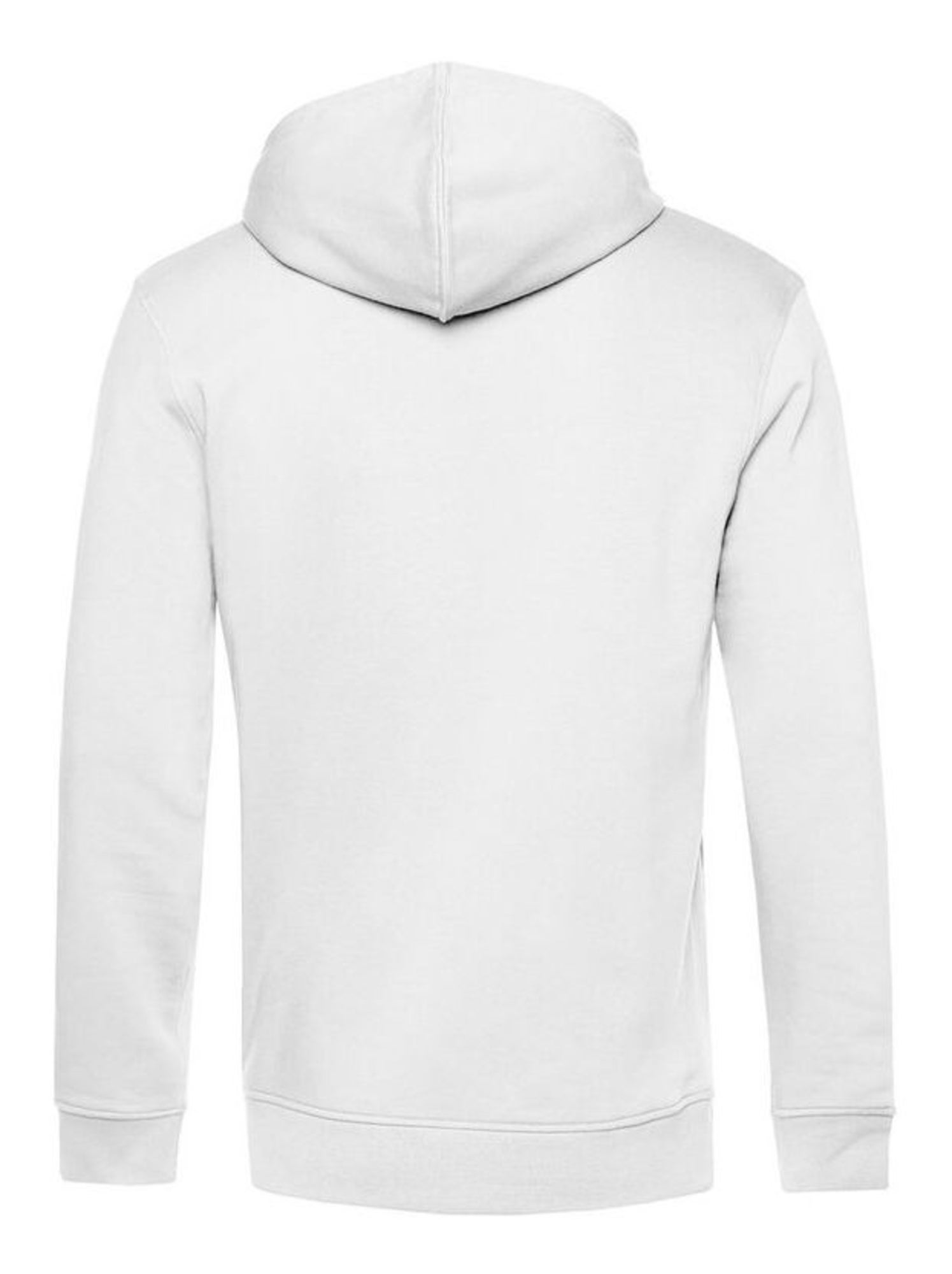 B&C Pull à capuche biologique pour hommes - Blanc