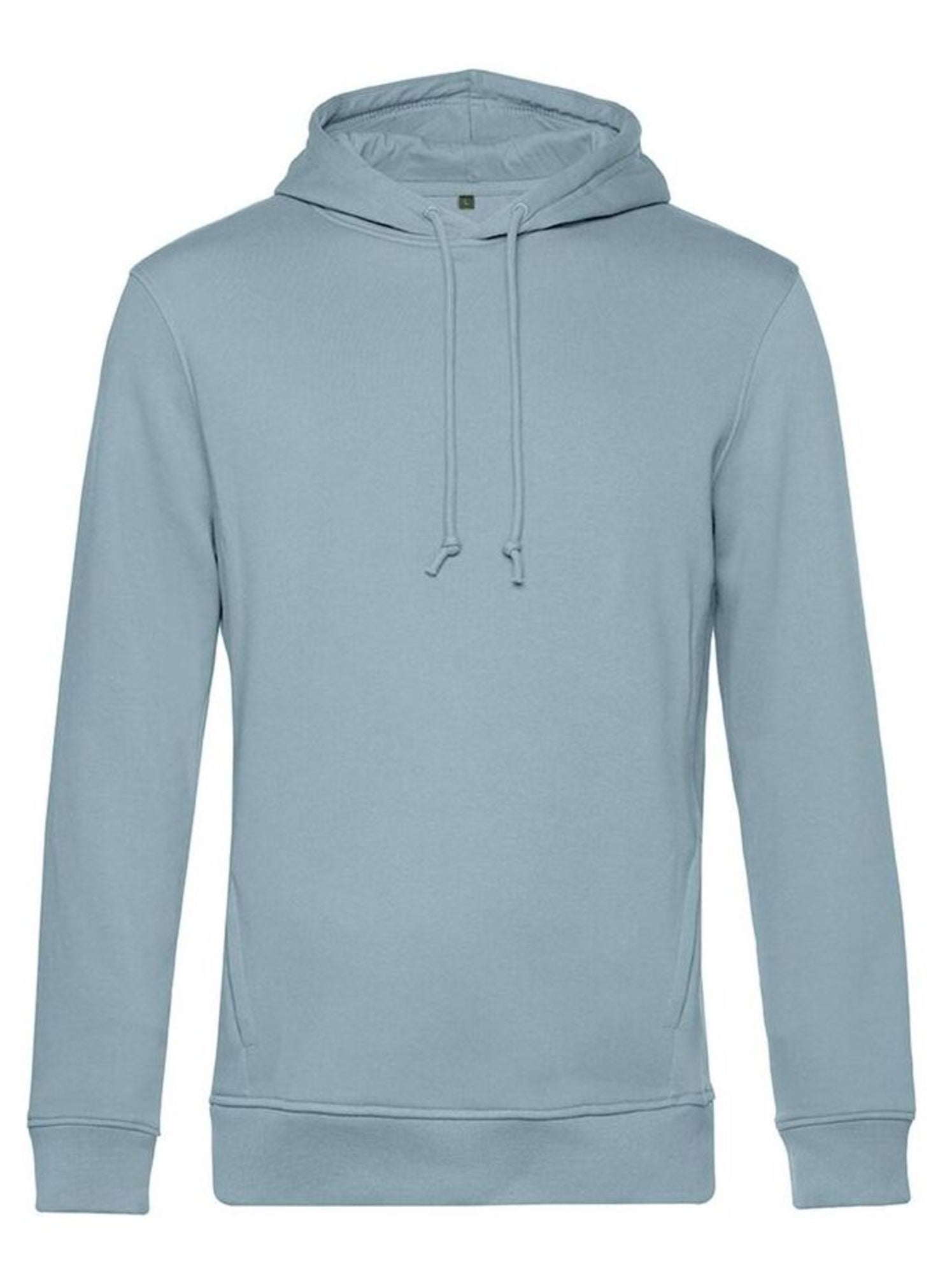 B&C Pull à capuche biologique pour hommes - Bleu clair