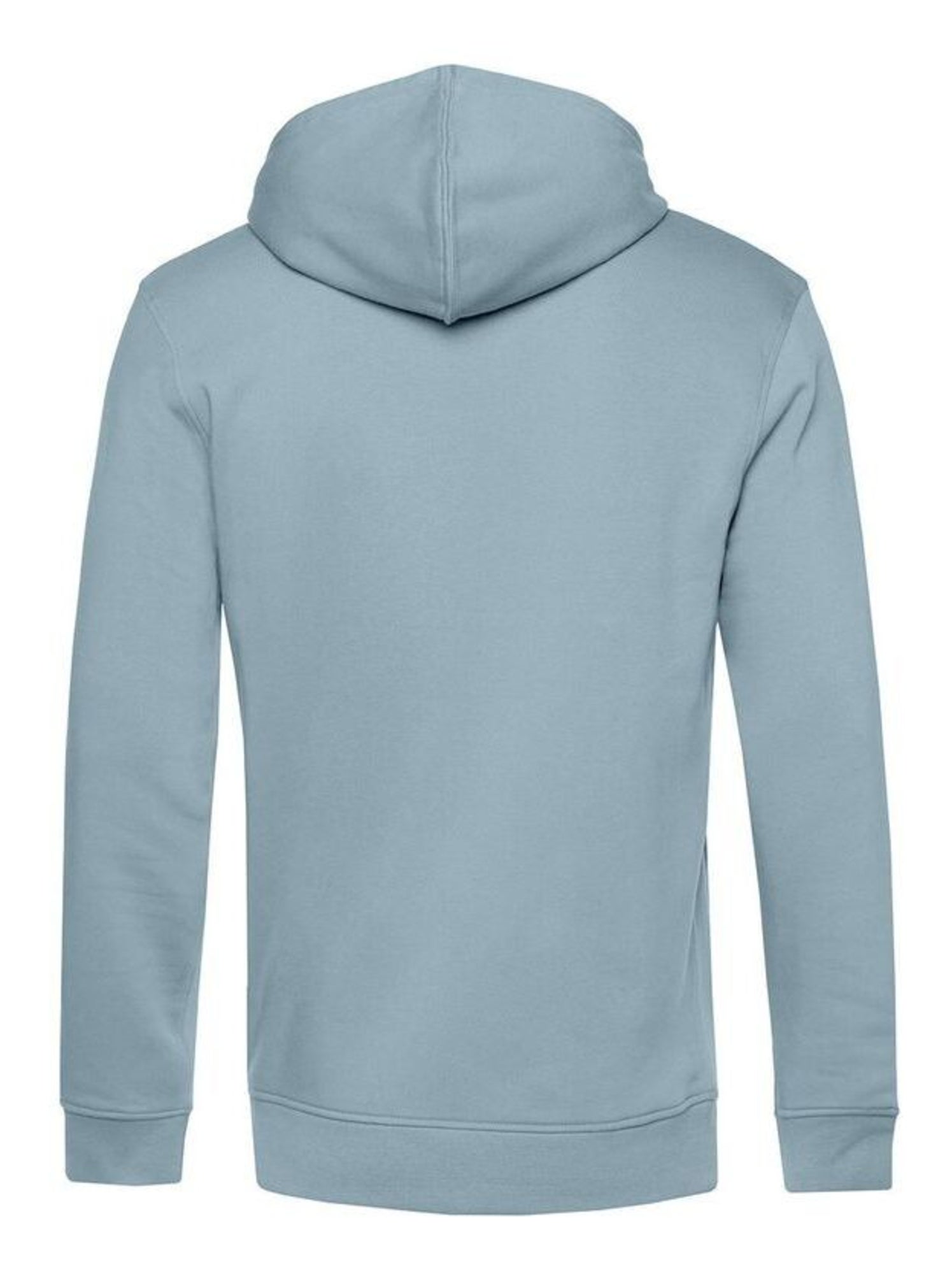 B&C Pull à capuche biologique pour hommes - Bleu clair