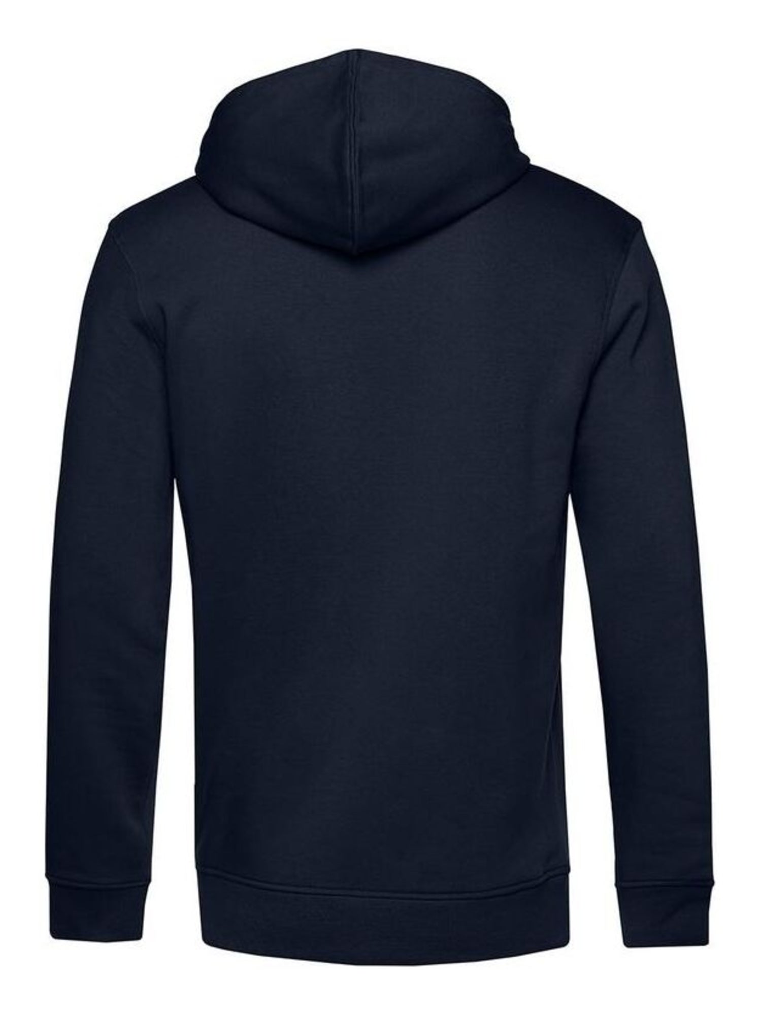 B&C Pull à capuche biologique pour hommes - Bleu marine