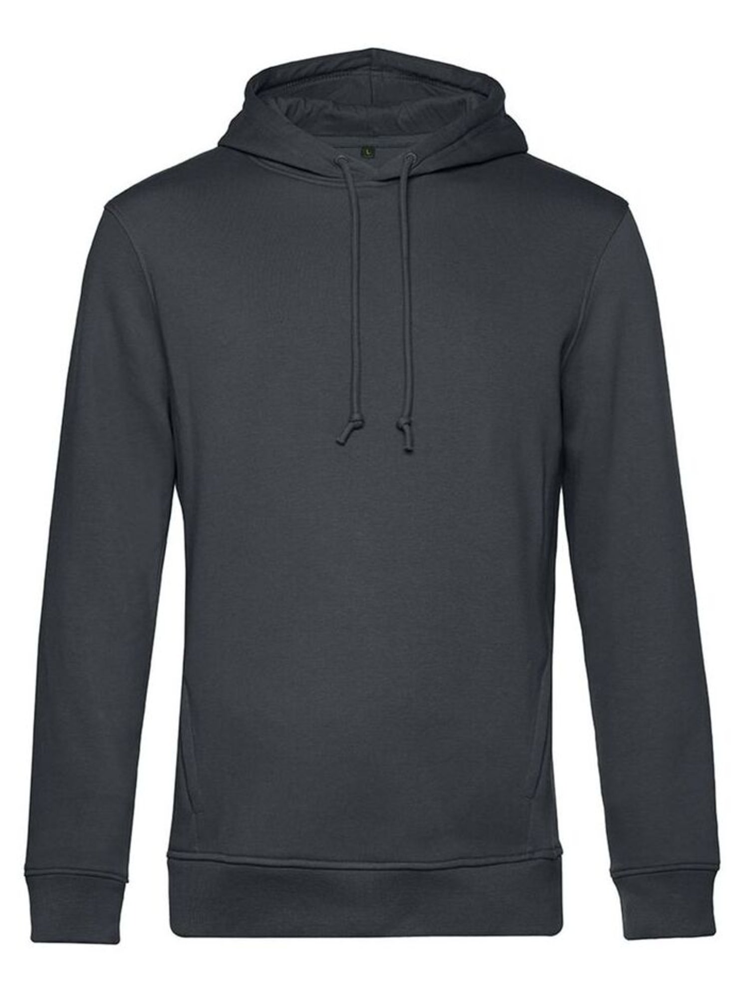 B&C Pull à capuche biologique pour hommes - Gris Gris anthracite