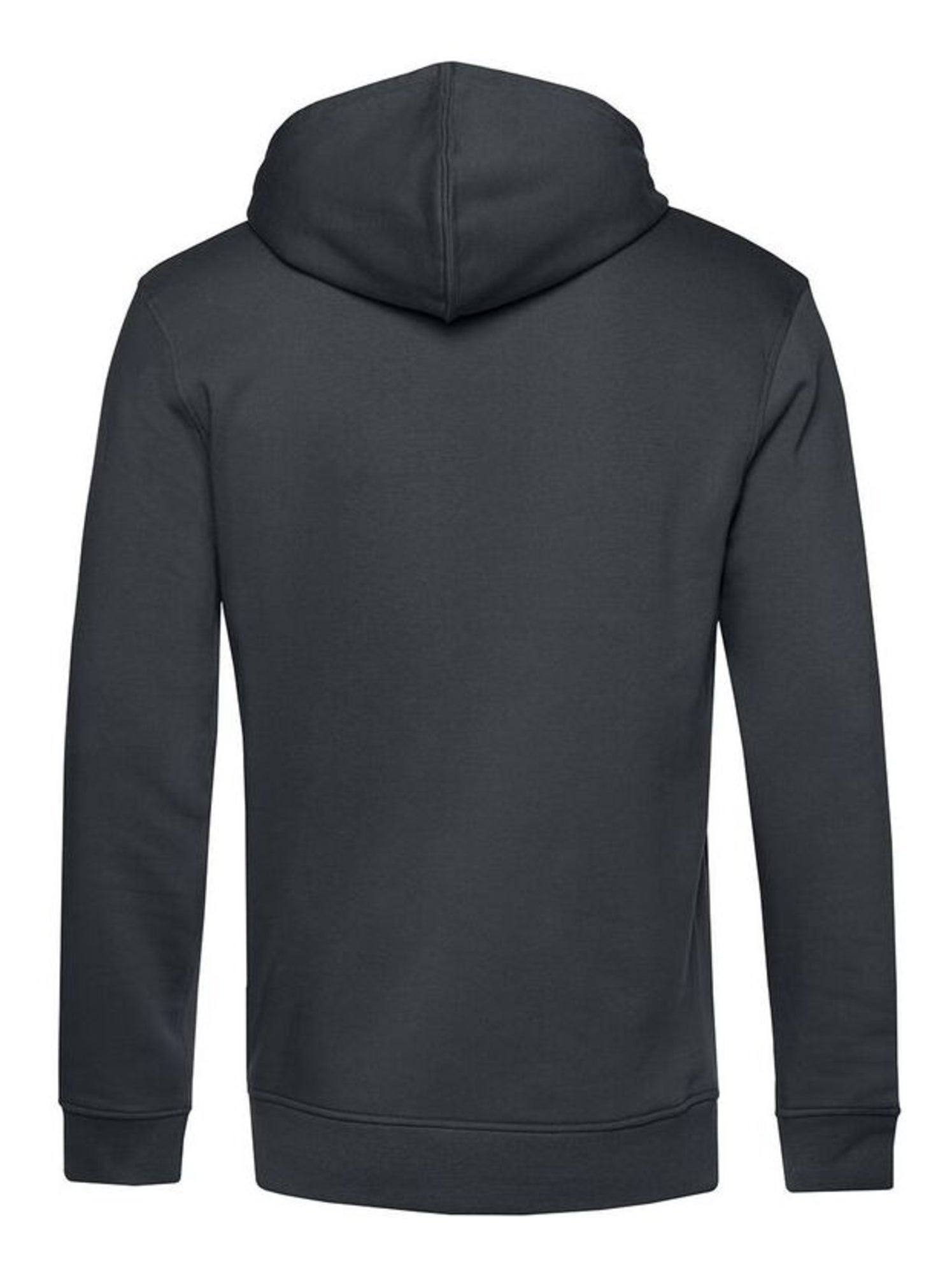 B&C Pull à capuche biologique pour hommes - Gris Gris anthracite