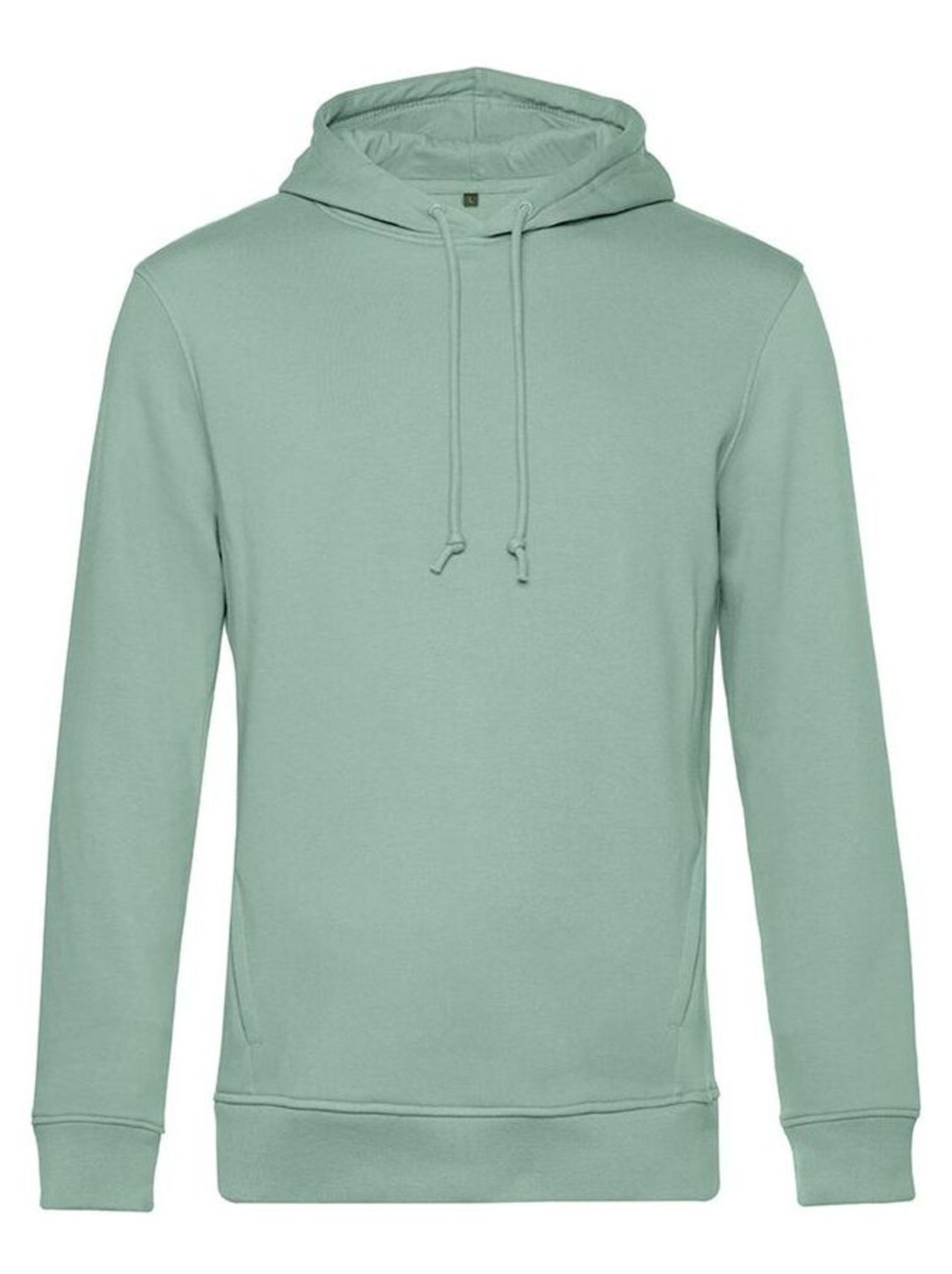 B&C Pull à capuche biologique pour hommes - Gris Vert