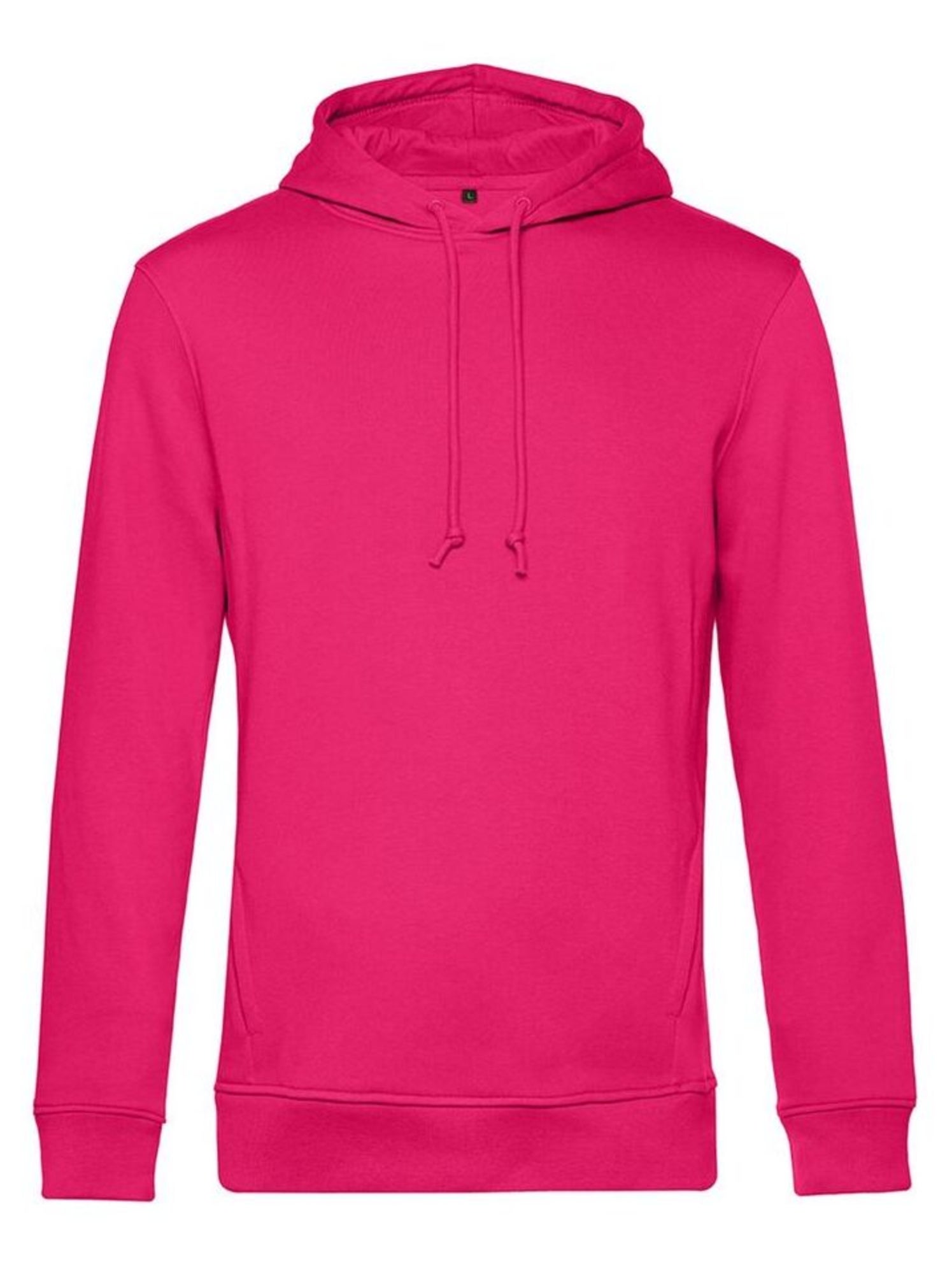 B&C Pull à capuche biologique pour hommes - Magenta