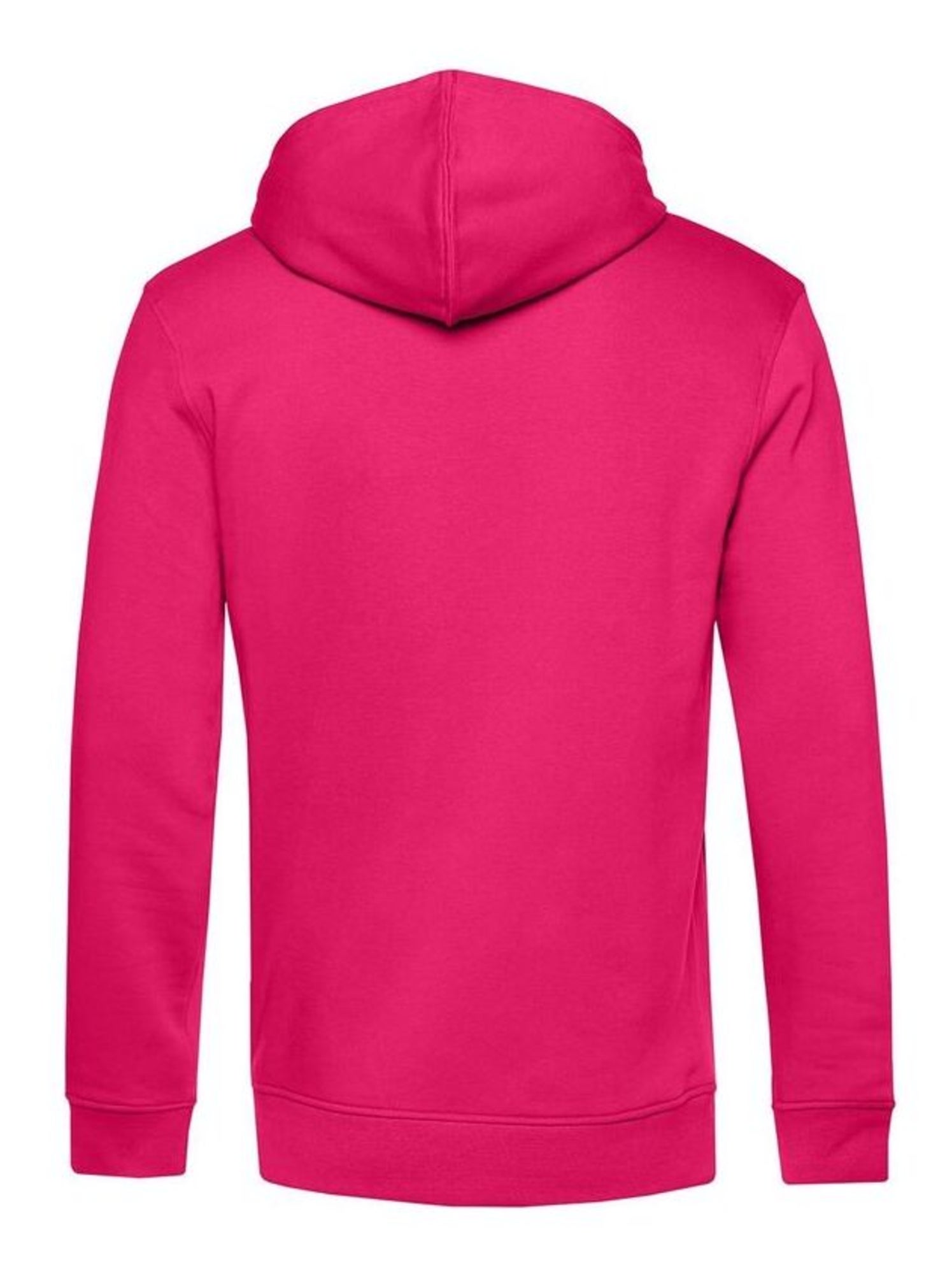 B&C Pull à capuche biologique pour hommes - Magenta