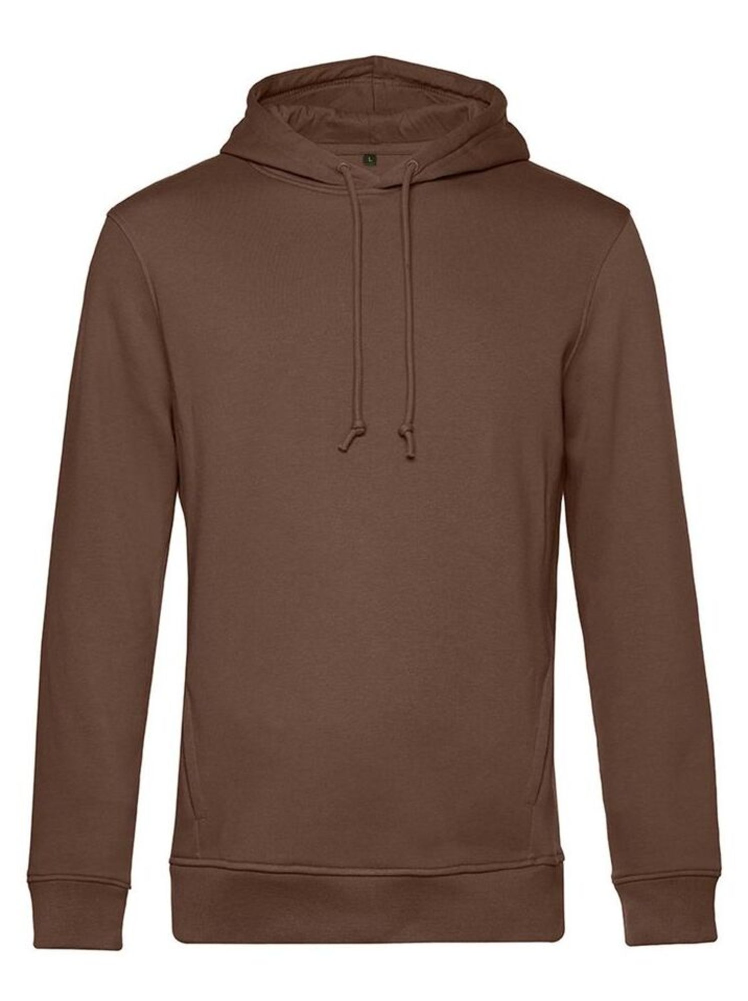 B&C Pull à capuche biologique pour hommes - Marron foncé