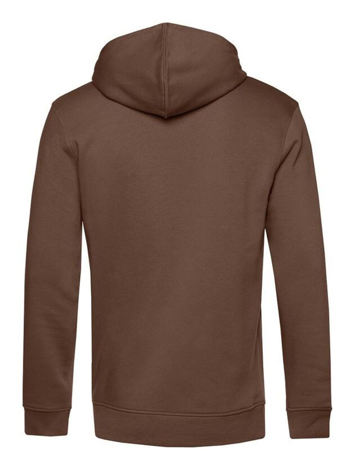 B&C Pull à capuche biologique pour hommes - Marron foncé