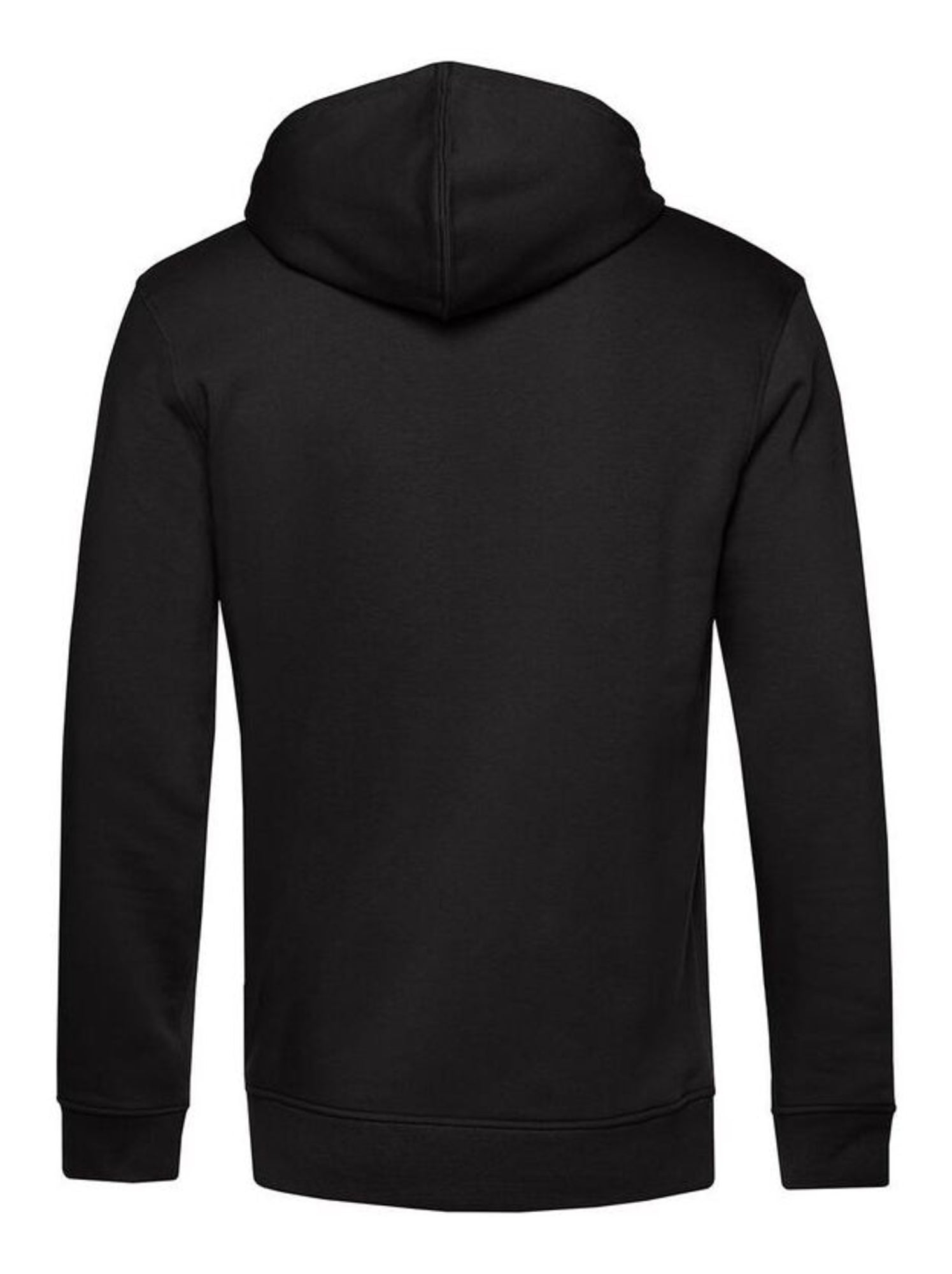B&C Pull à capuche biologique pour hommes - Noir