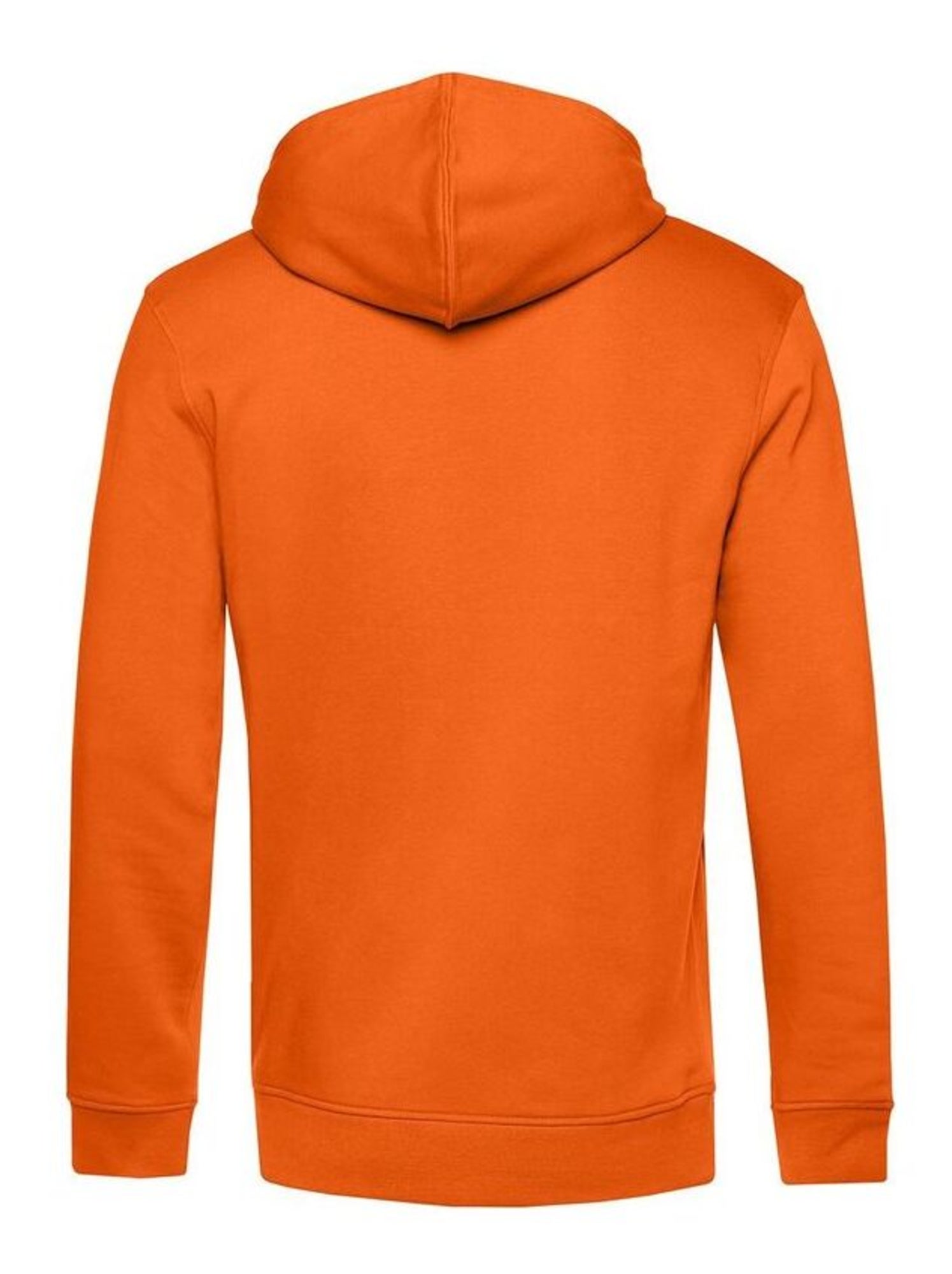 B&C Pull à capuche biologique pour hommes - Orange
