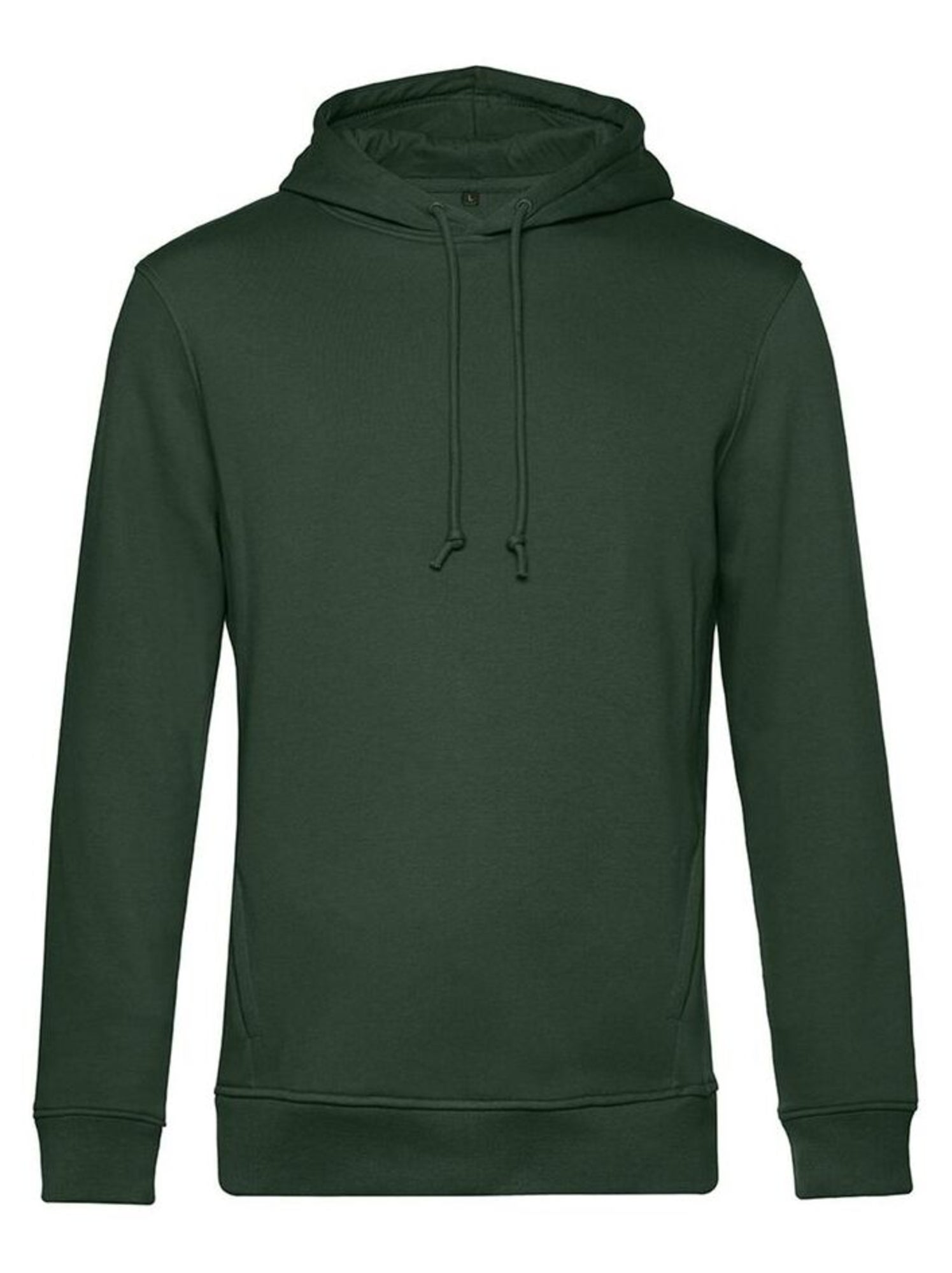 B&C Pull à capuche biologique pour hommes - Vert forêt