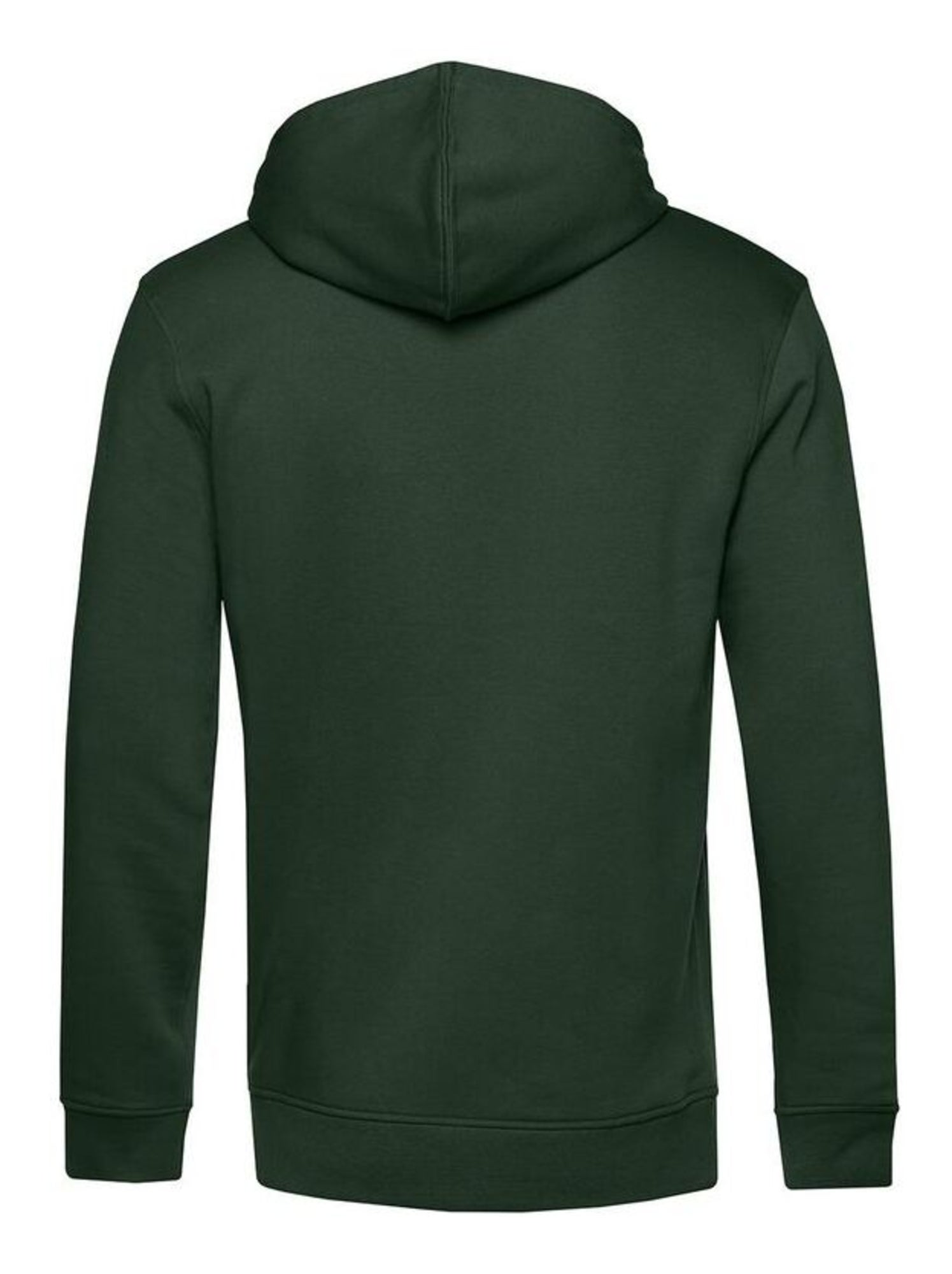 B&C Pull à capuche biologique pour hommes - Vert forêt