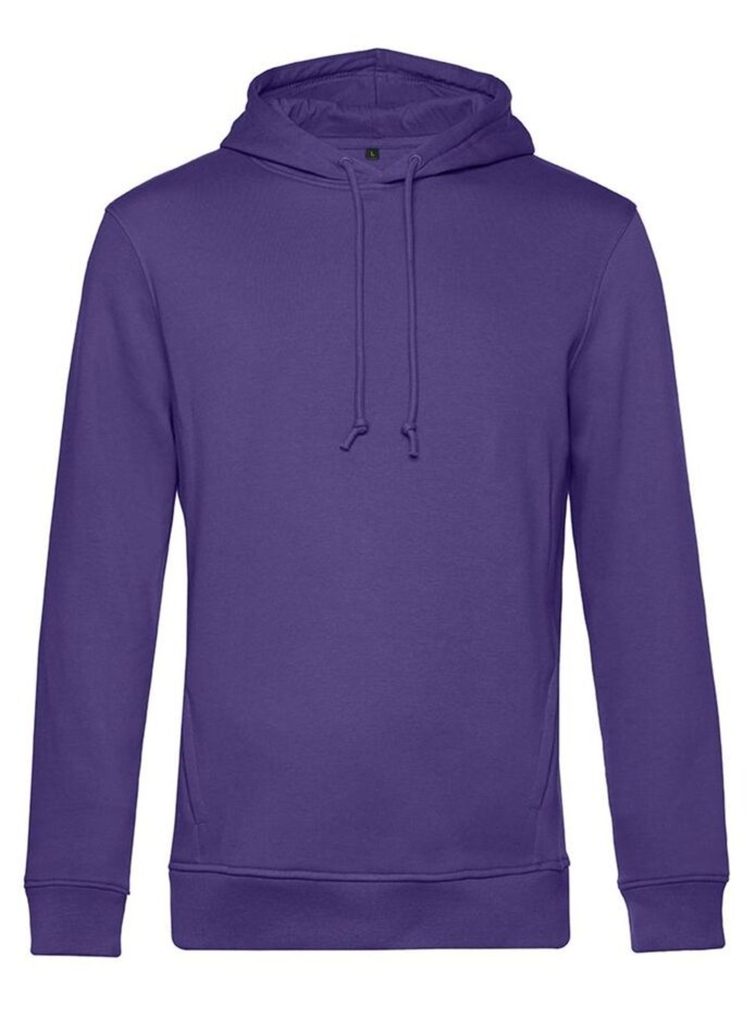 B&C Pull à capuche biologique pour hommes - Violet