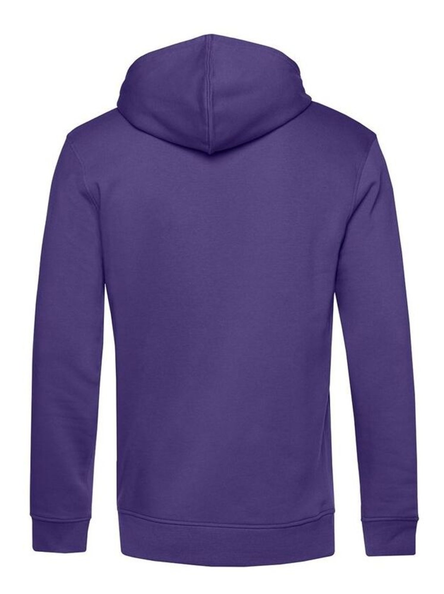 B&C Pull à capuche biologique pour hommes - Violet