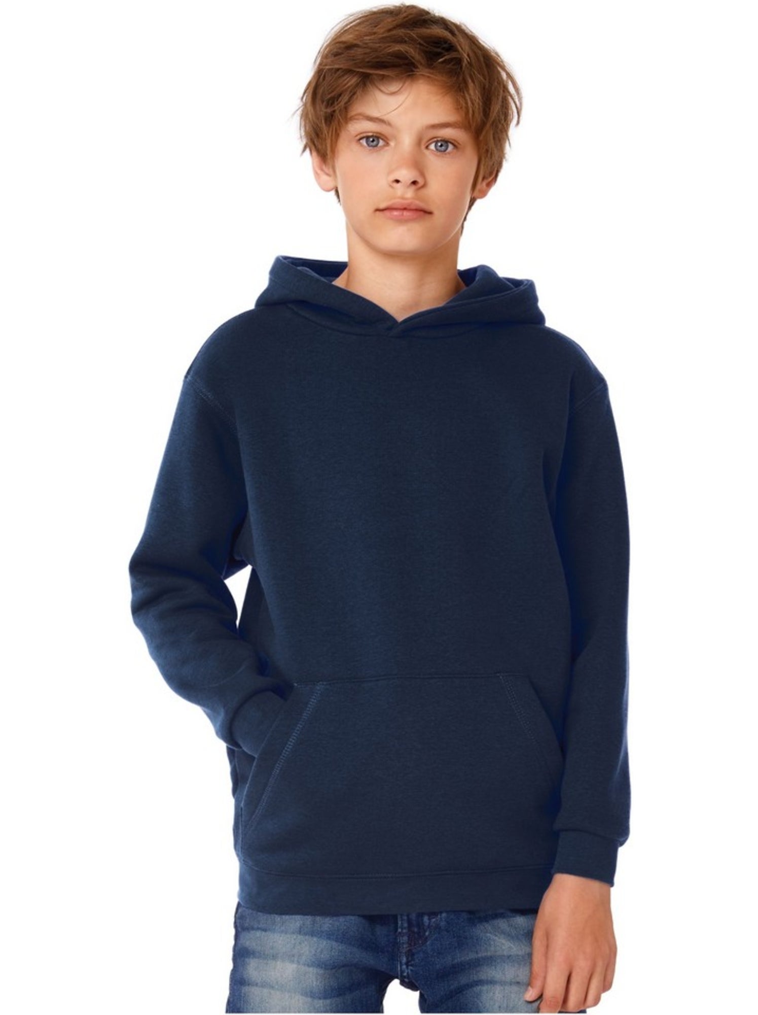 B&C - Sweat à capuche - Bleu marine