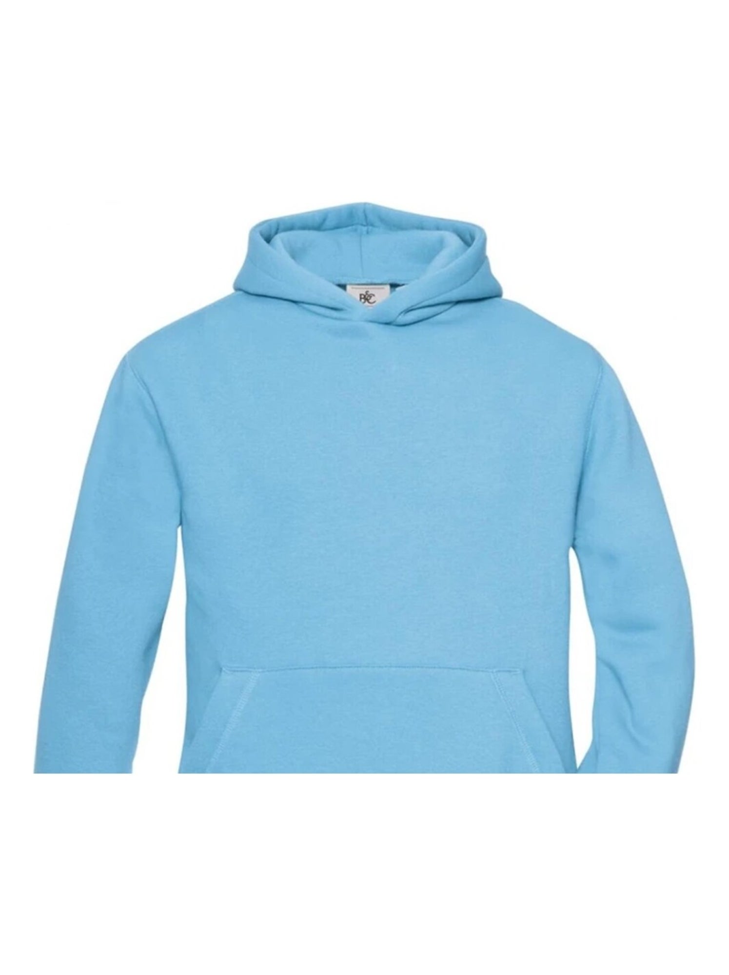 B&C - Sweat à capuche - Bleu turquoise