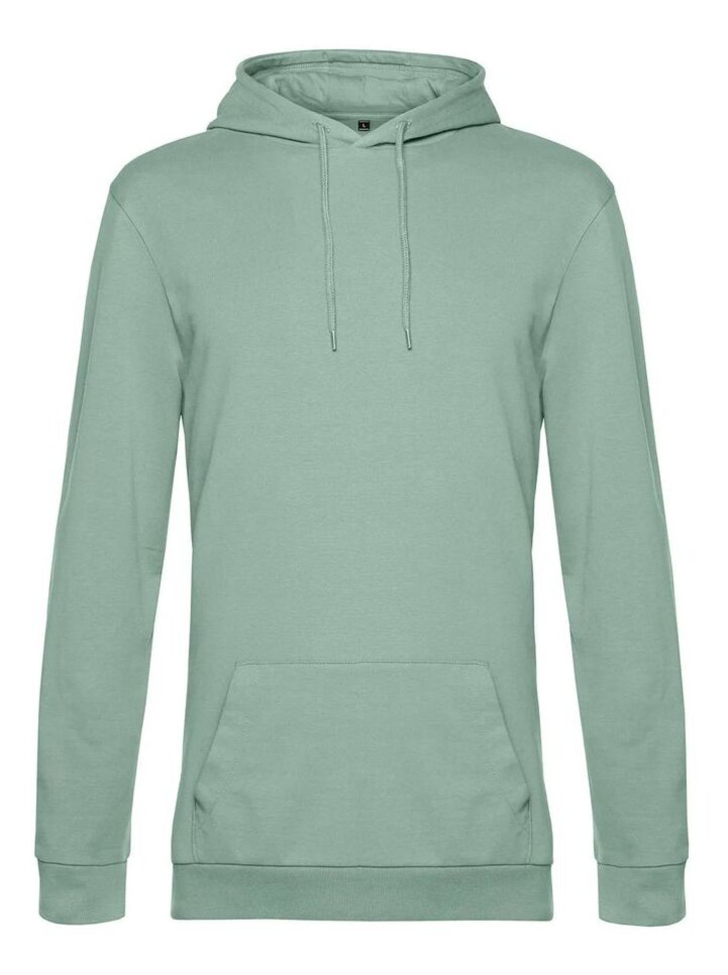 B&C - Sweat à capuche motif/style uni - Gris Vert
