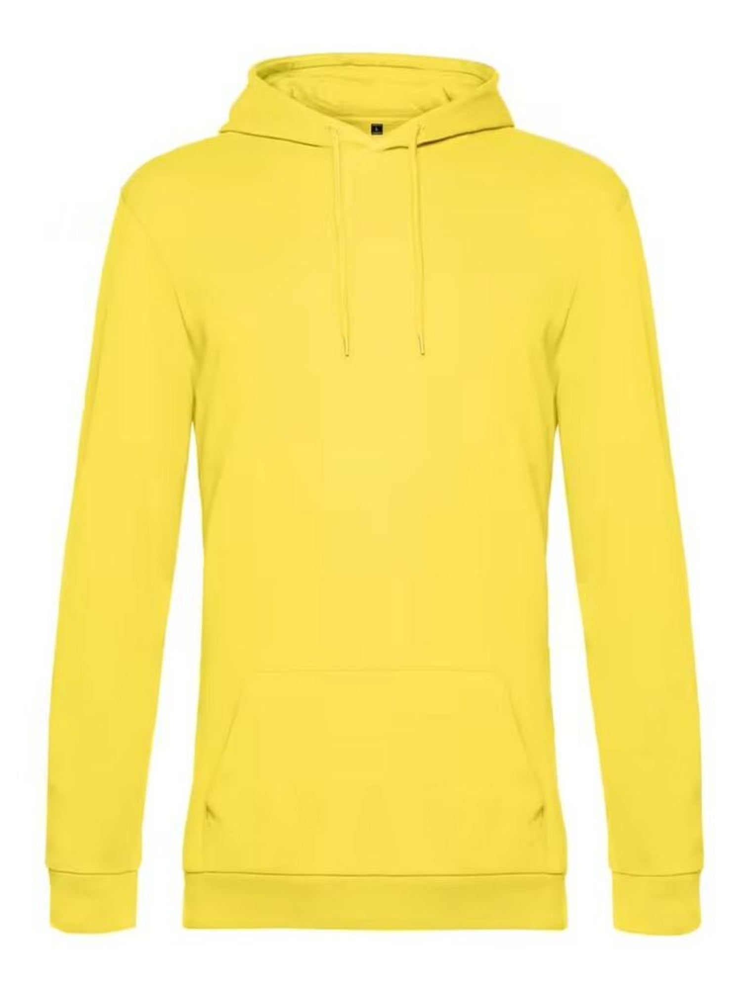 B&C - Sweat à capuche motif/style uni - Jaune paille