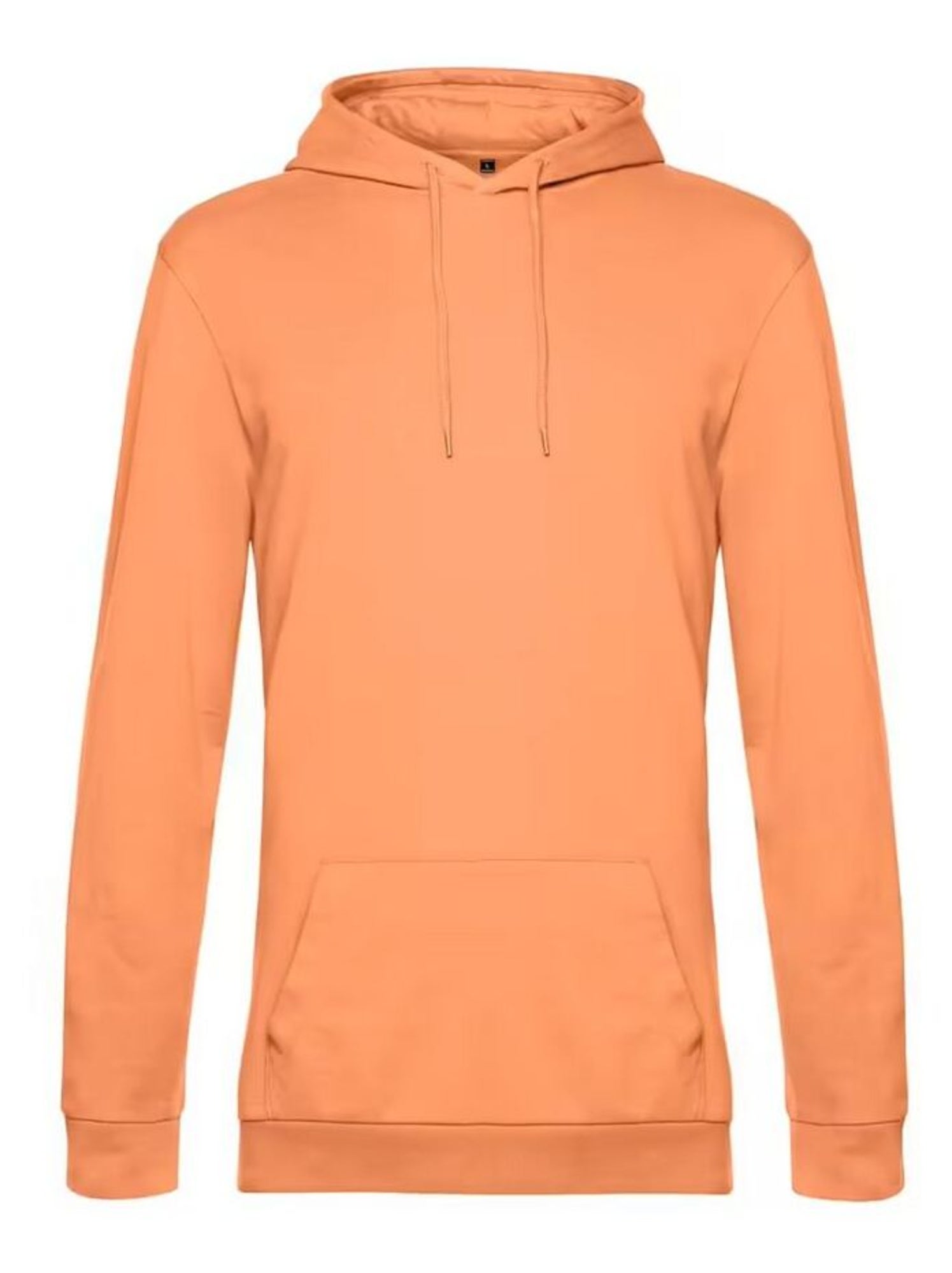 B&C - Sweat à capuche motif/style uni - Orange corail