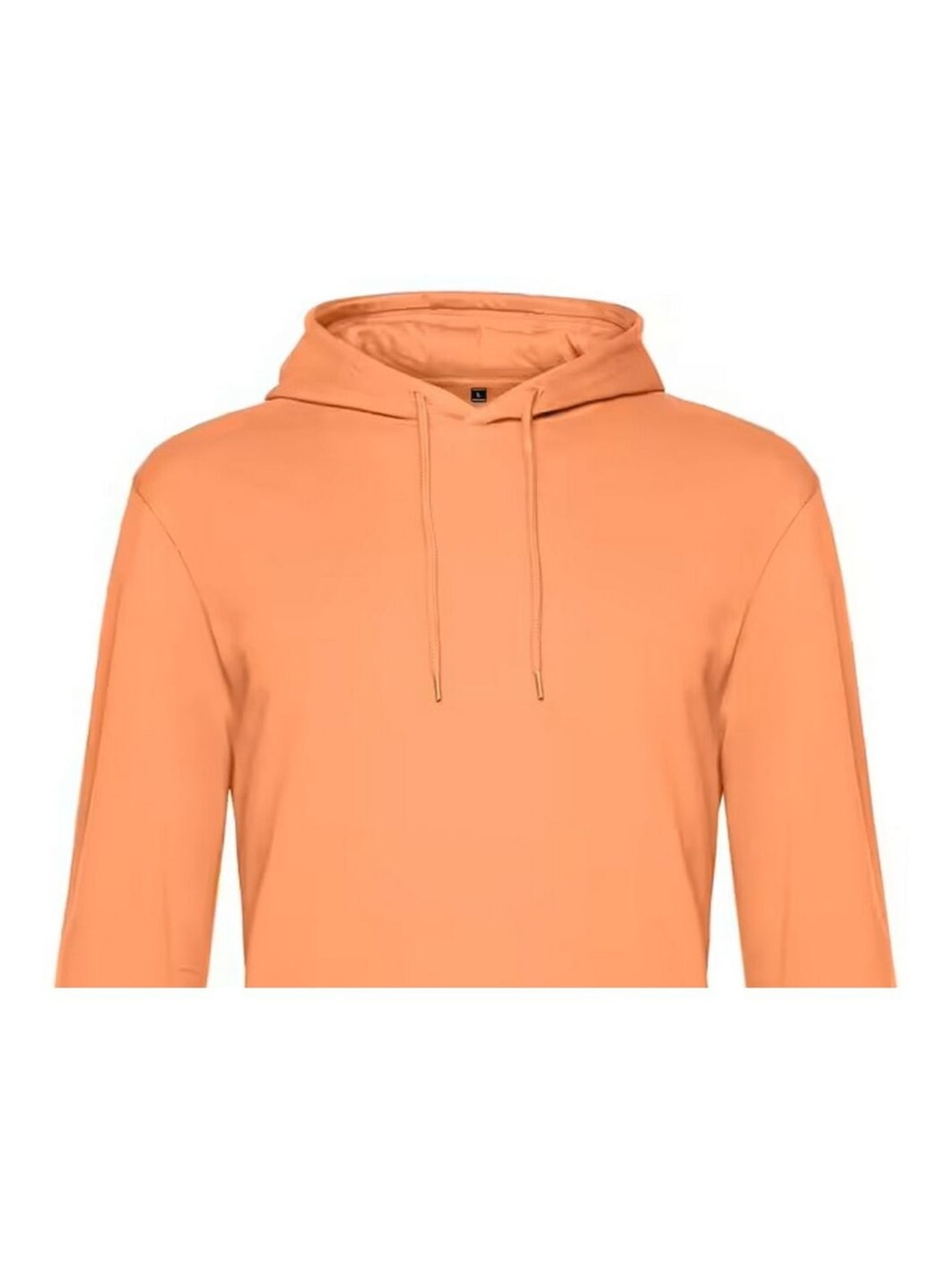 B&C - Sweat à capuche motif/style uni - Orange corail
