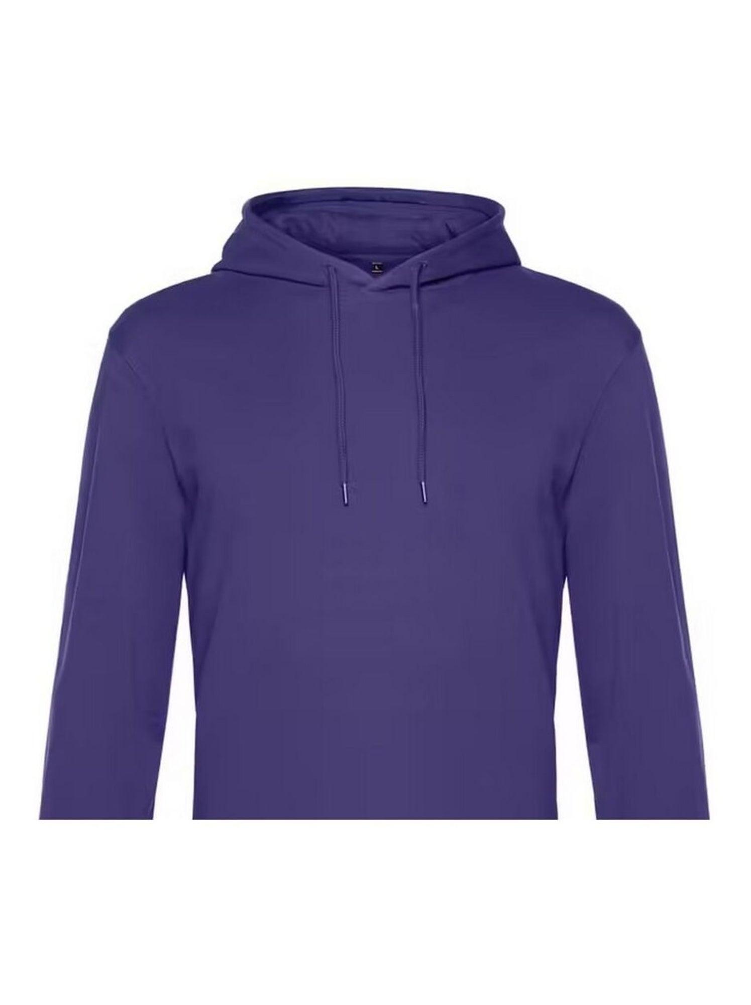 B&C - Sweat à capuche motif/style uni - Violet aubergine