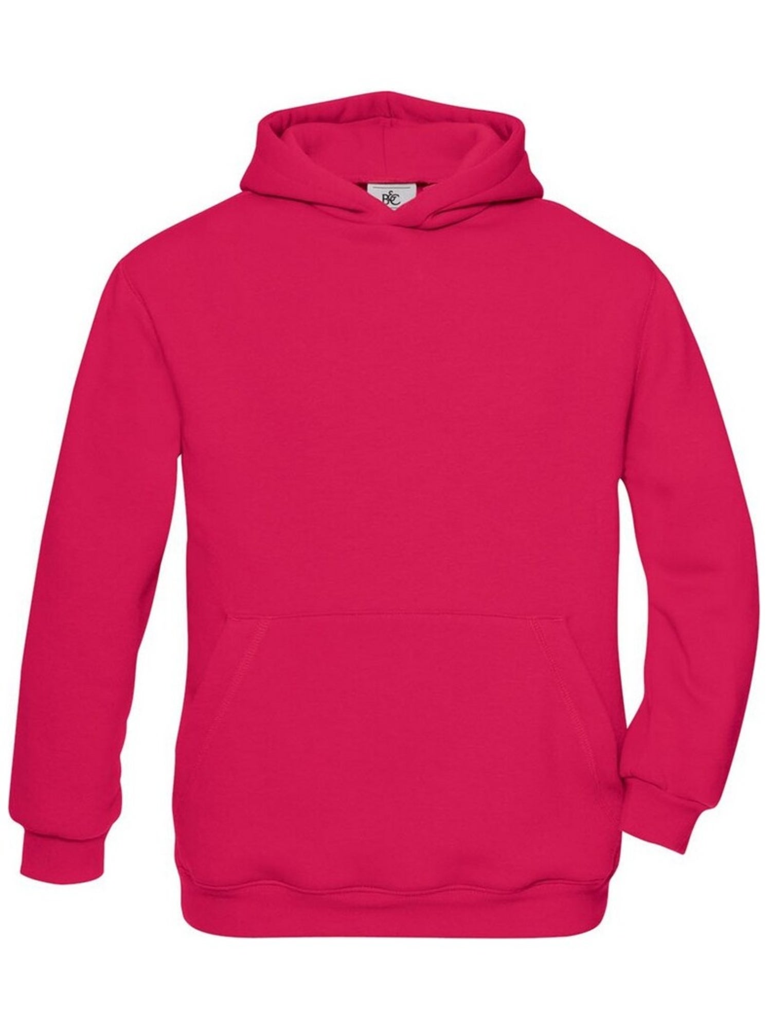 B&C - Sweat à capuche - Rouge bordeaux
