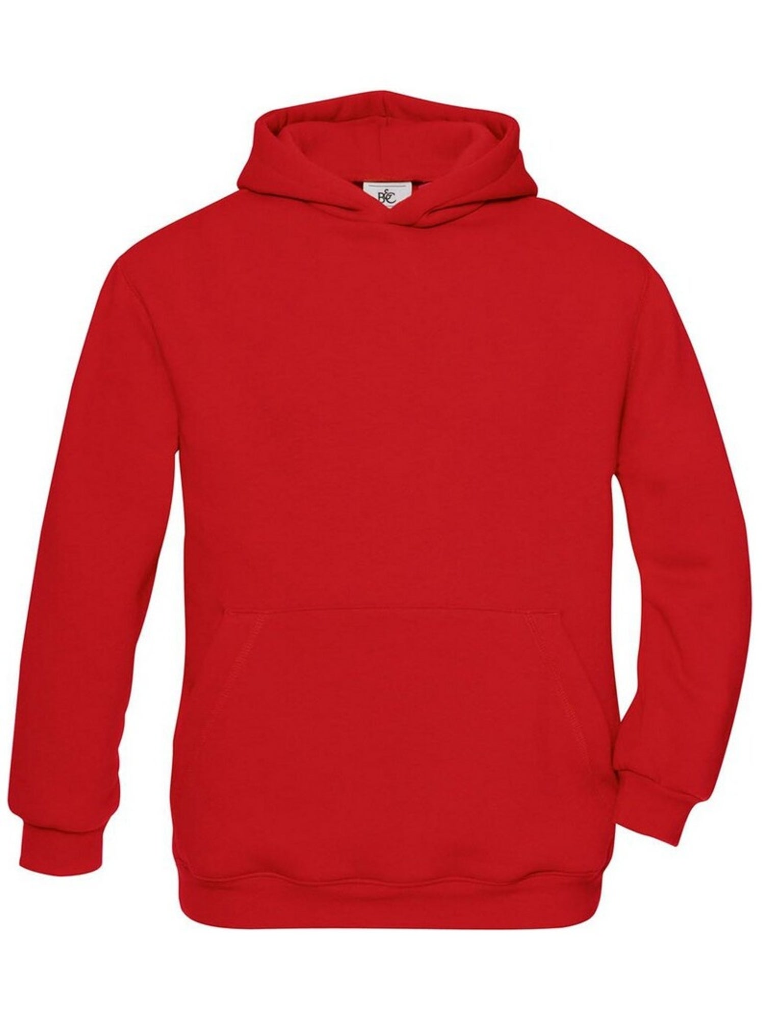 B&C - Sweat à capuche - Rouge