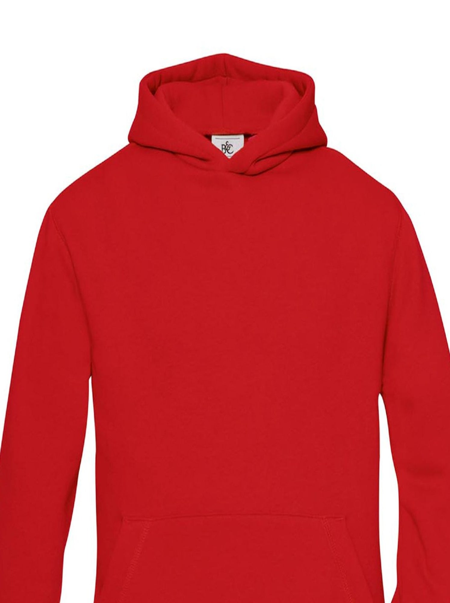 B&C - Sweat à capuche - Rouge