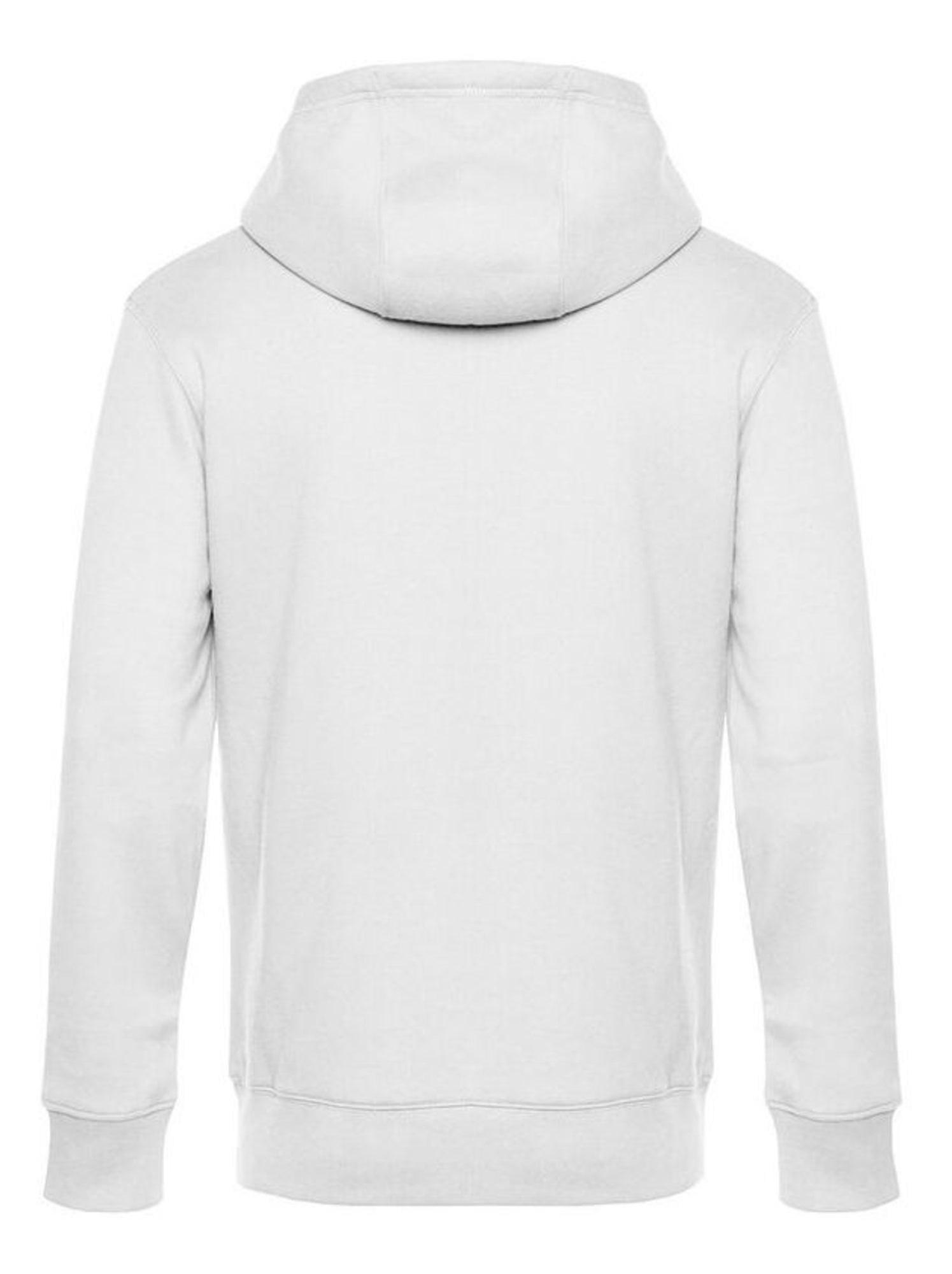 B&C Sweat à capuche zippé Mens King - Blanc