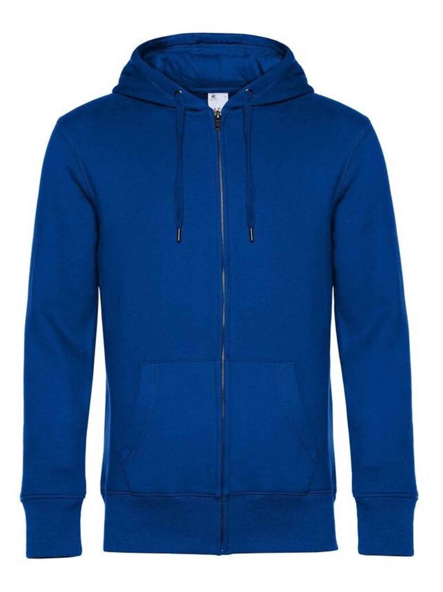 B&C Sweat à capuche zippé Mens King - Bleu roi