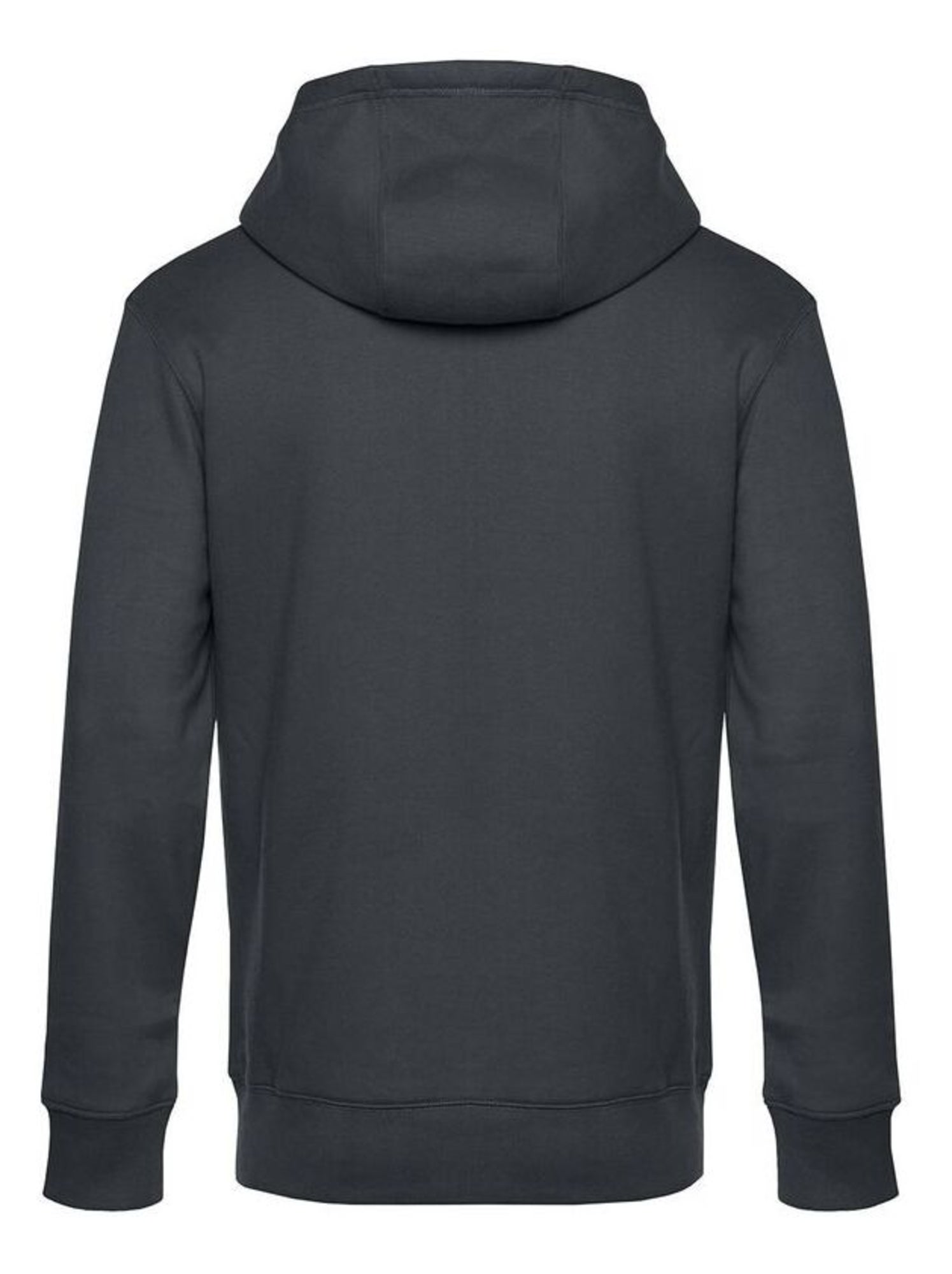 B&C Sweat à capuche zippé Mens King - Gris Gris anthracite