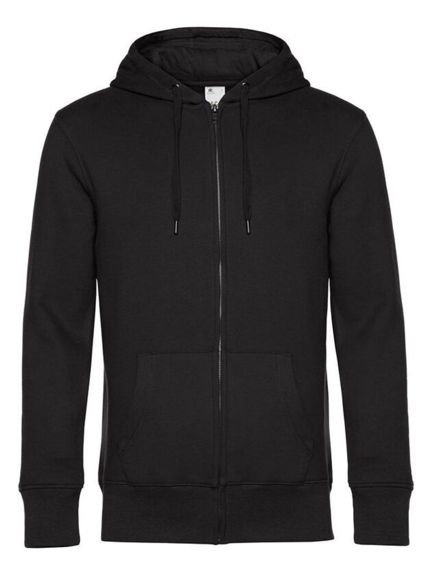 B&C Sweat à capuche zippé Mens King - Noir