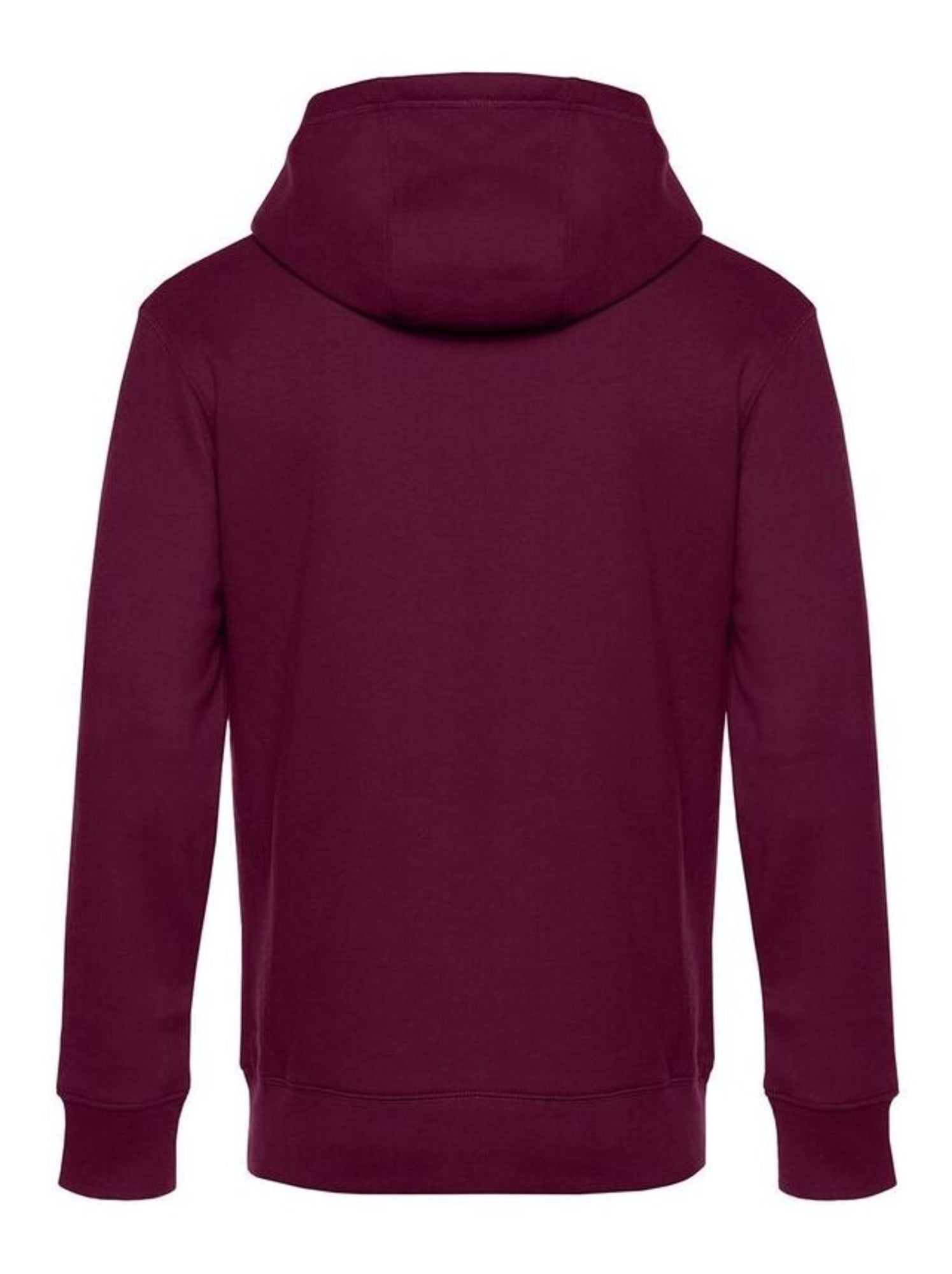 B&C Sweat à capuche zippé Mens King - Rouge clair