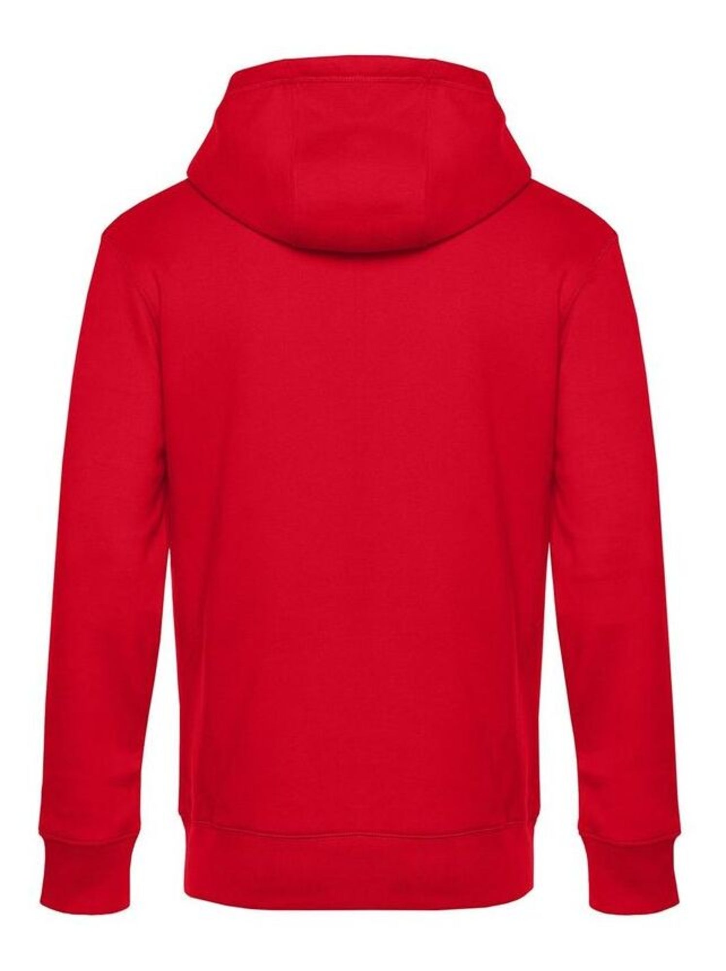 B&C Sweat à capuche zippé Mens King - Rouge
