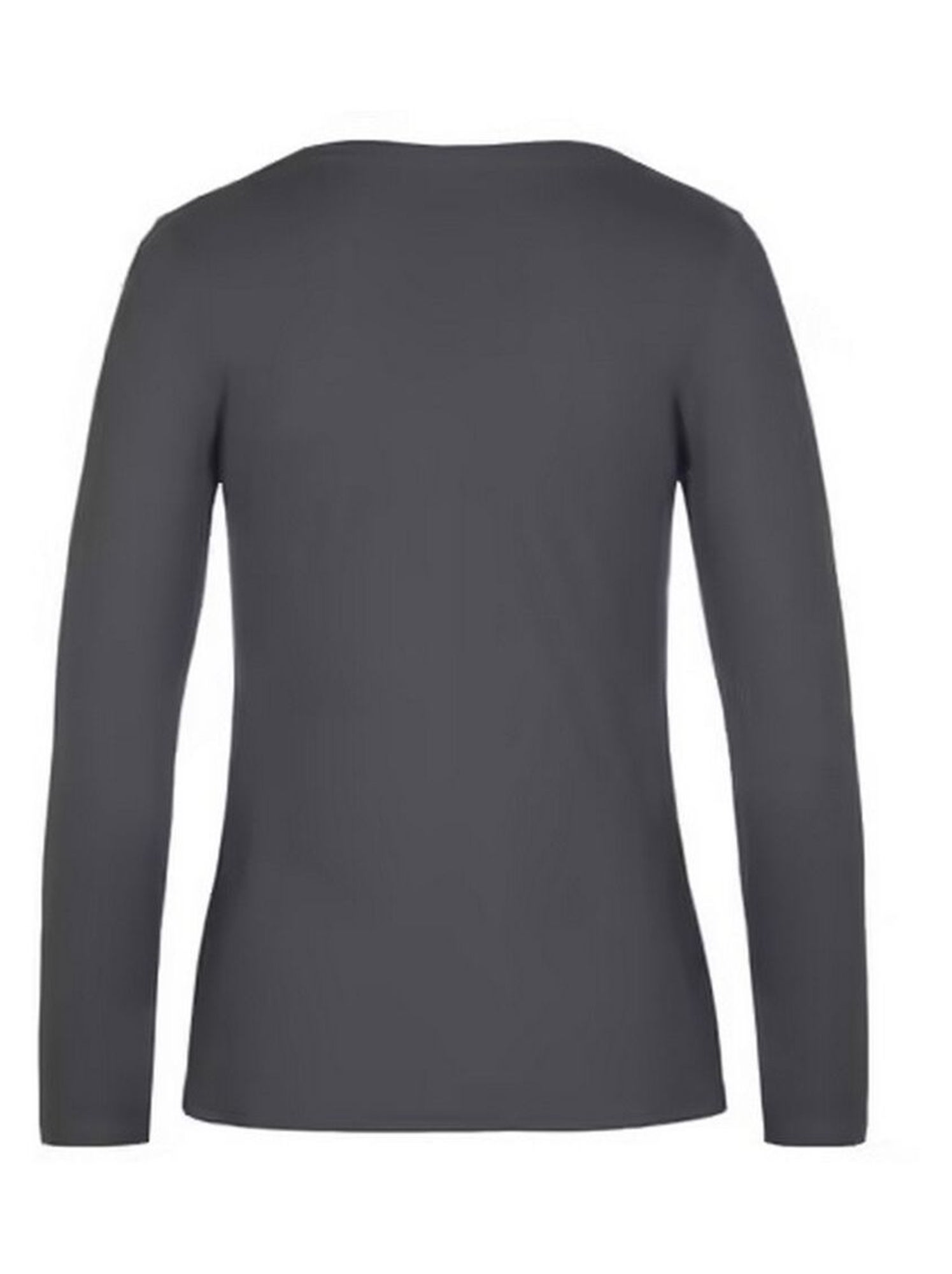B&C - T-shirt manches longues #E190 - Gris foncé