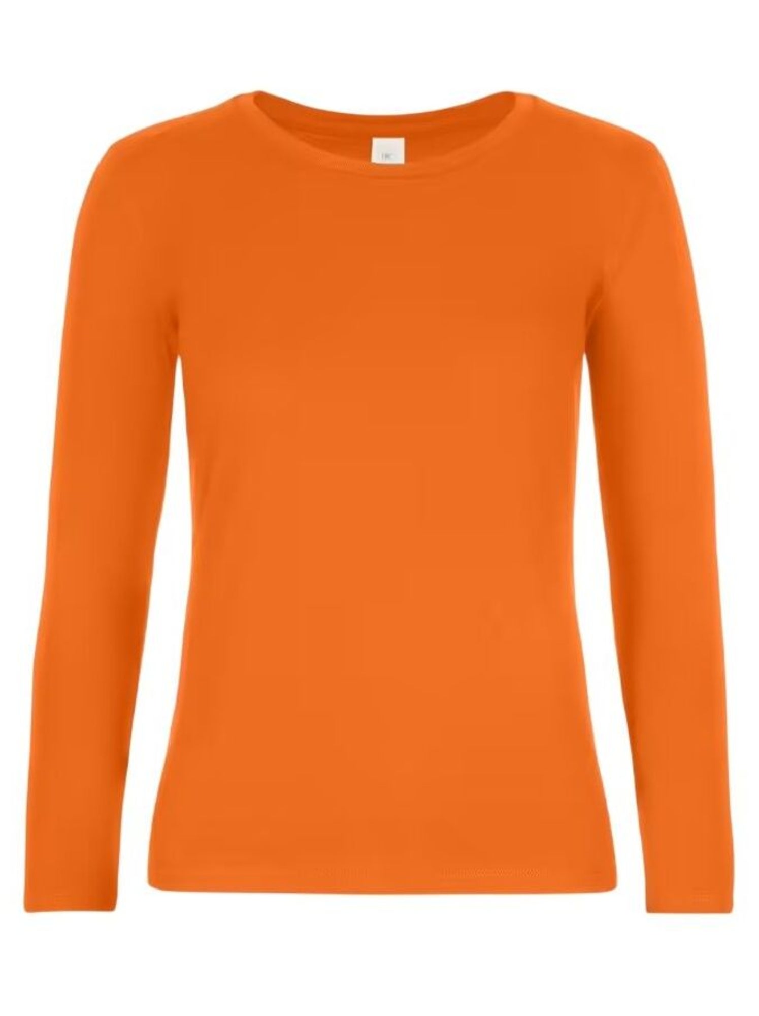 B&C - T-shirt manches longues #E190 - Orange clémentine