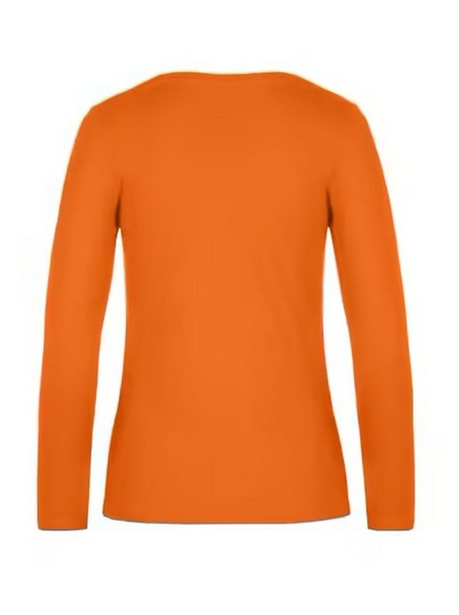 B&C - T-shirt manches longues #E190 - Orange clémentine