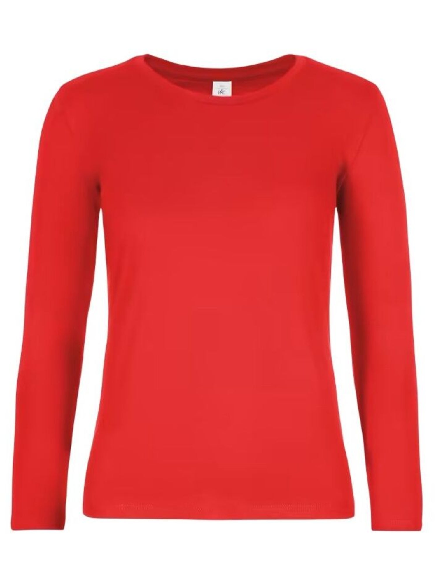B&C - T-shirt manches longues #E190 - Rouge
