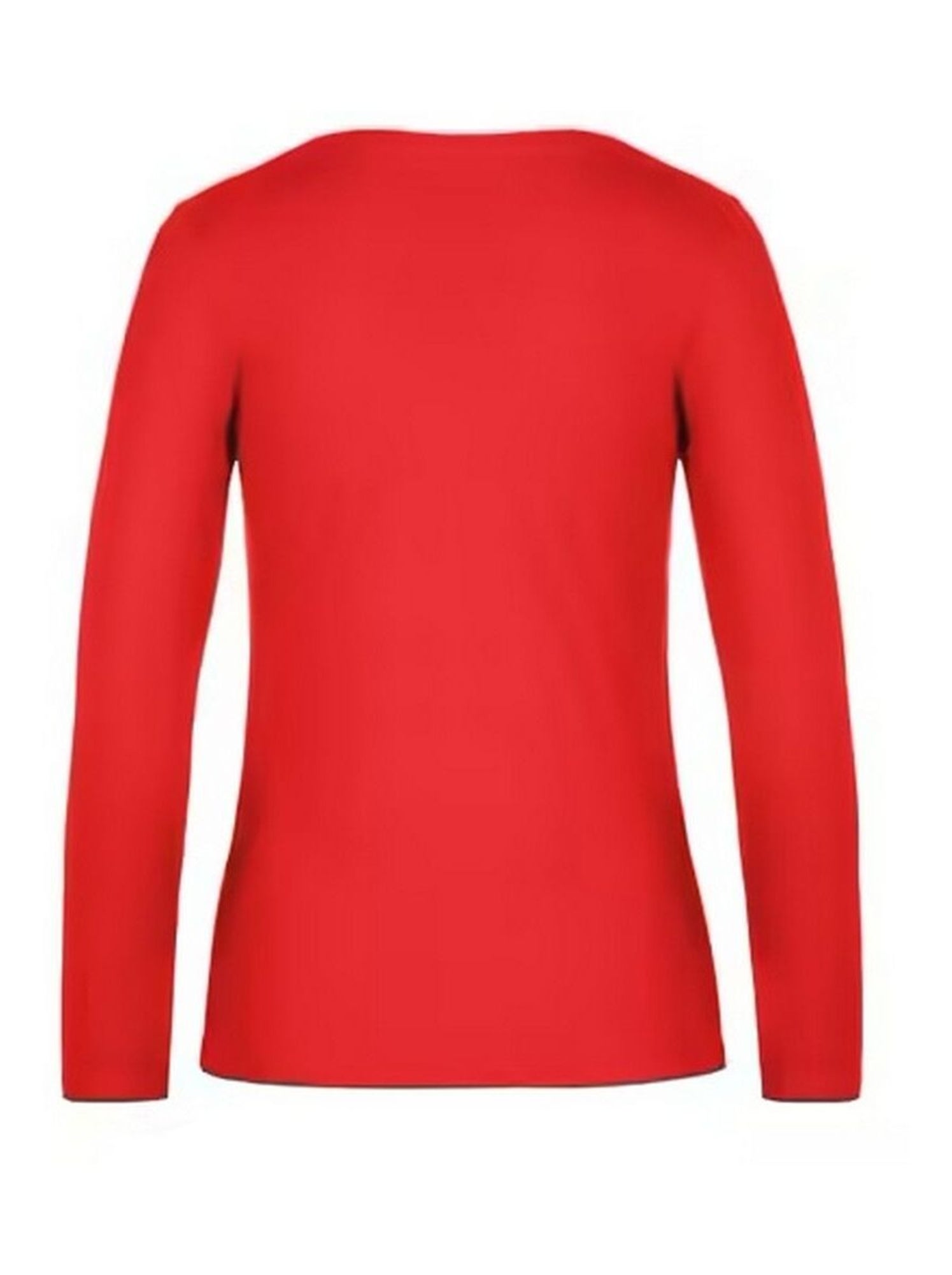 B&C - T-shirt manches longues #E190 - Rouge