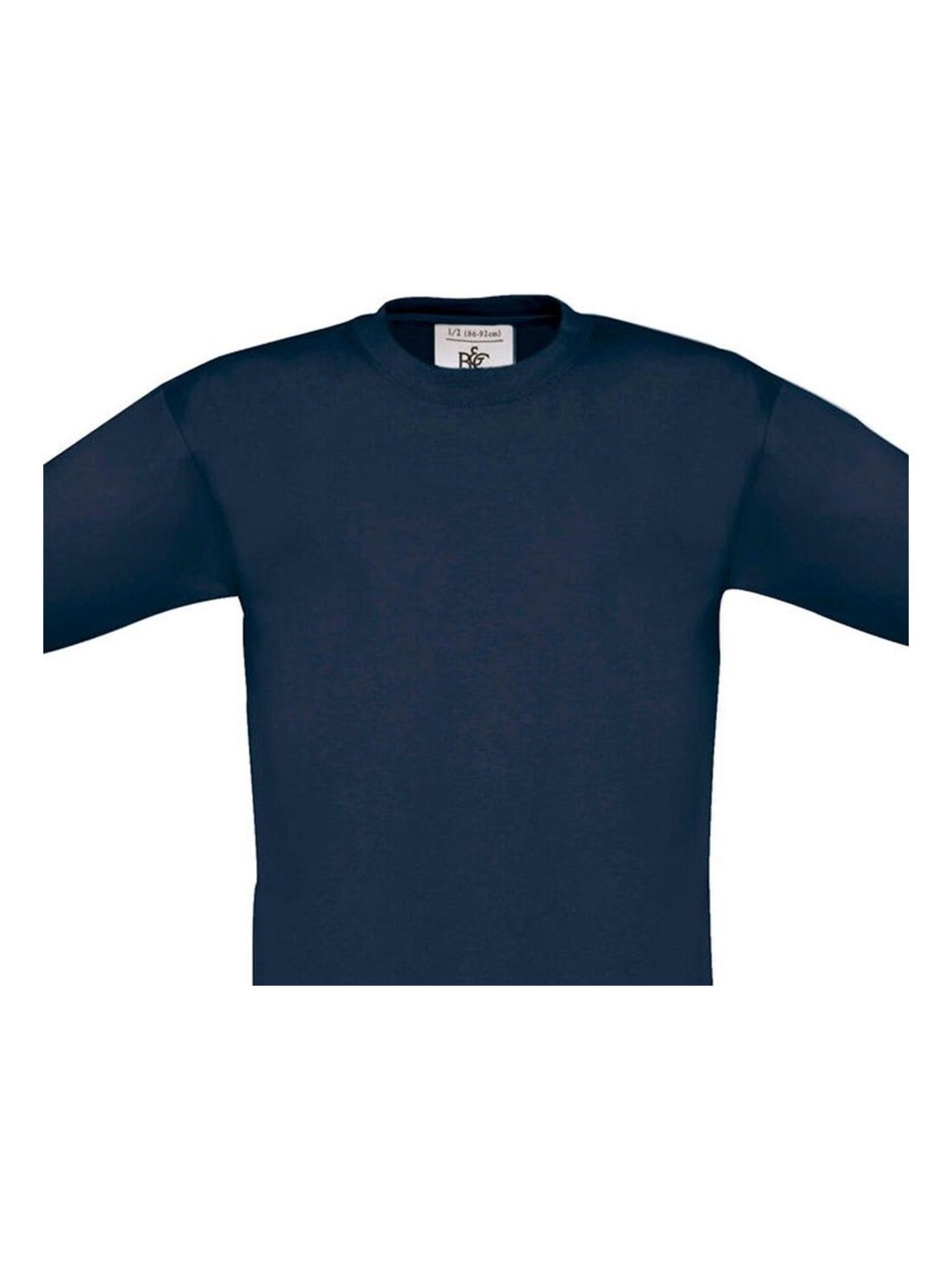 B&C - T-shirt motif/style uni EXACT - Bleu marine