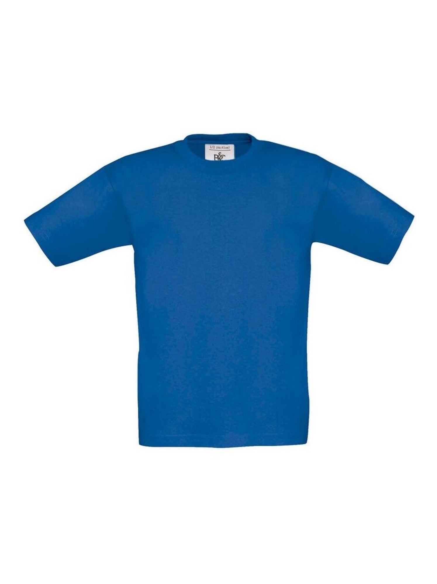 B&C - T-shirt motif/style uni EXACT - Bleu roi