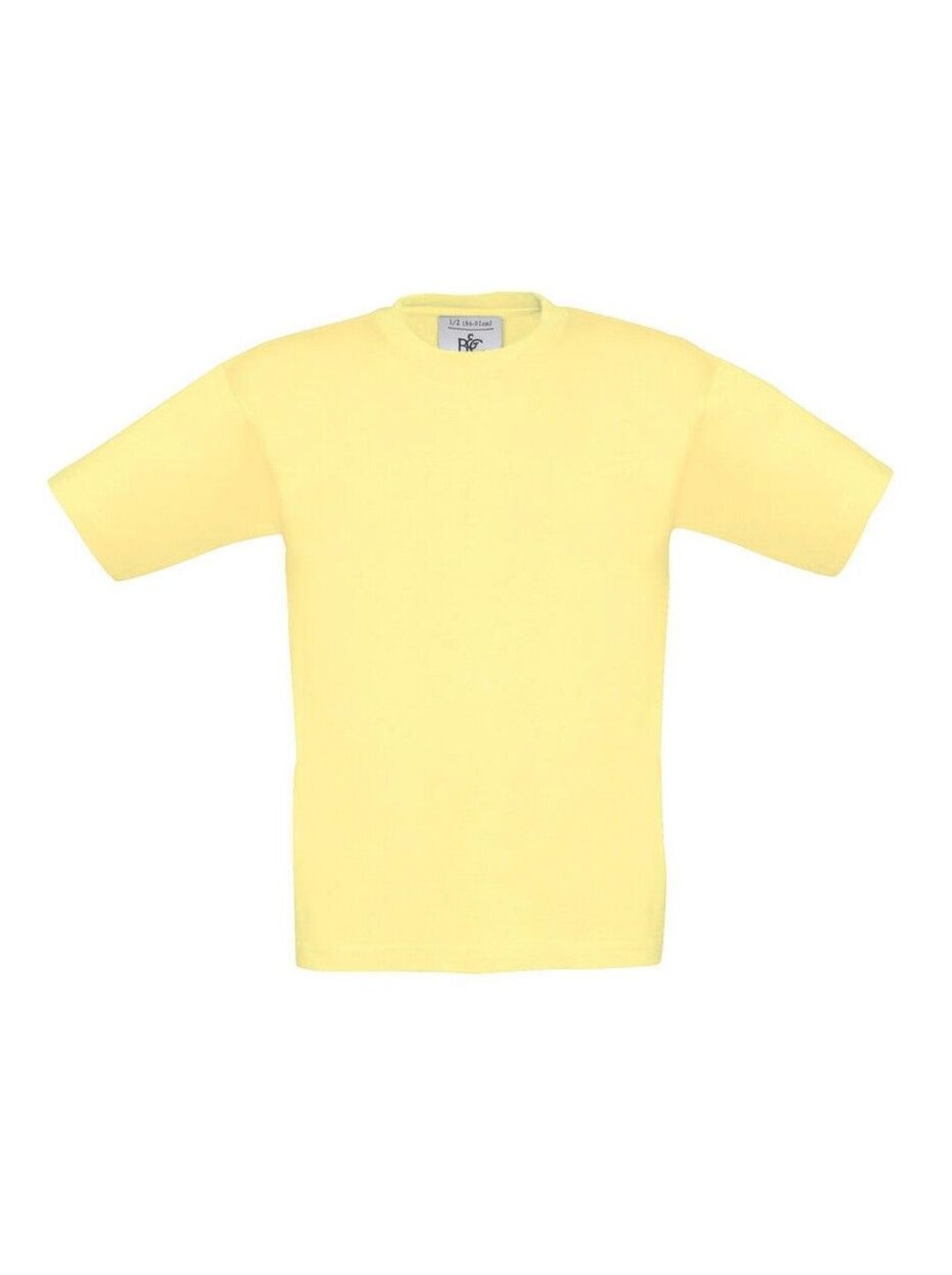 B&C - T-shirt motif/style uni EXACT - Jaune